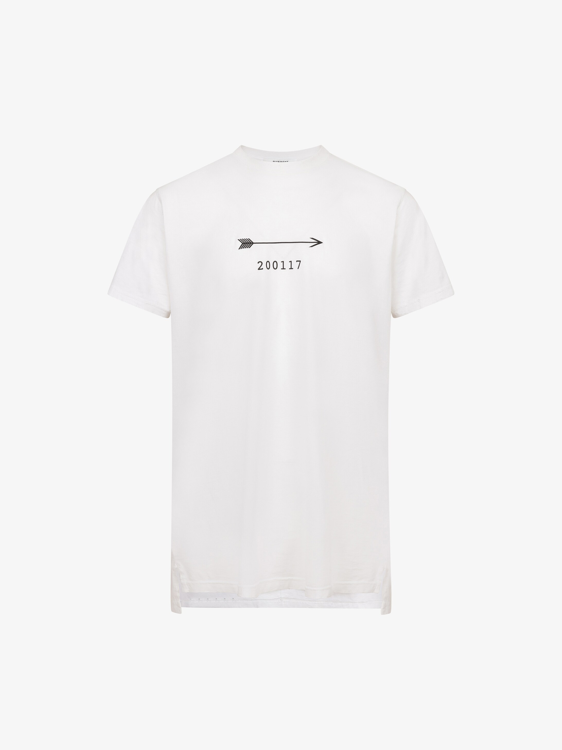 Givenchy Arrow printed destroyed T 