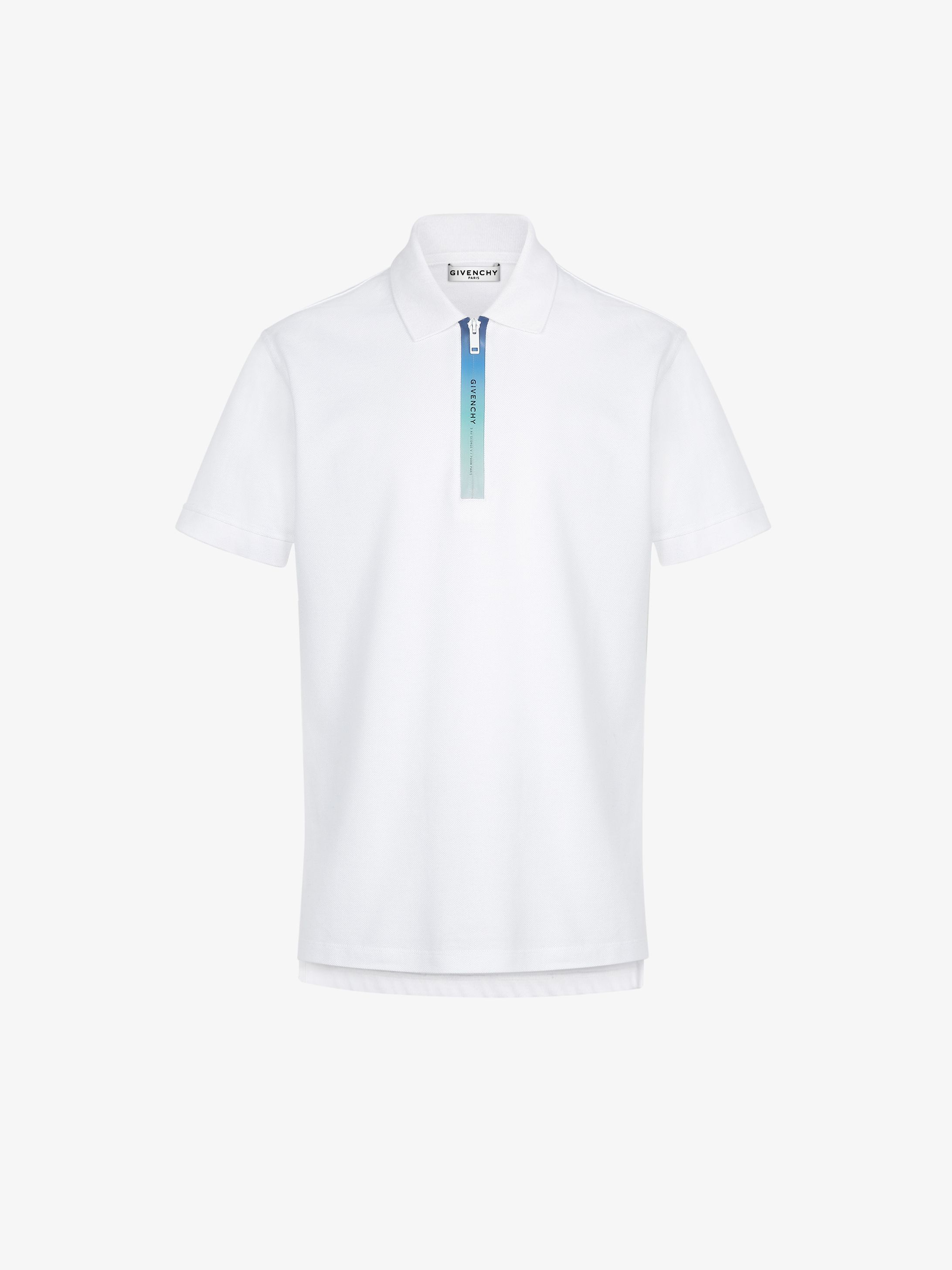 GIVENCHY ADDRESS faded slim fit polo