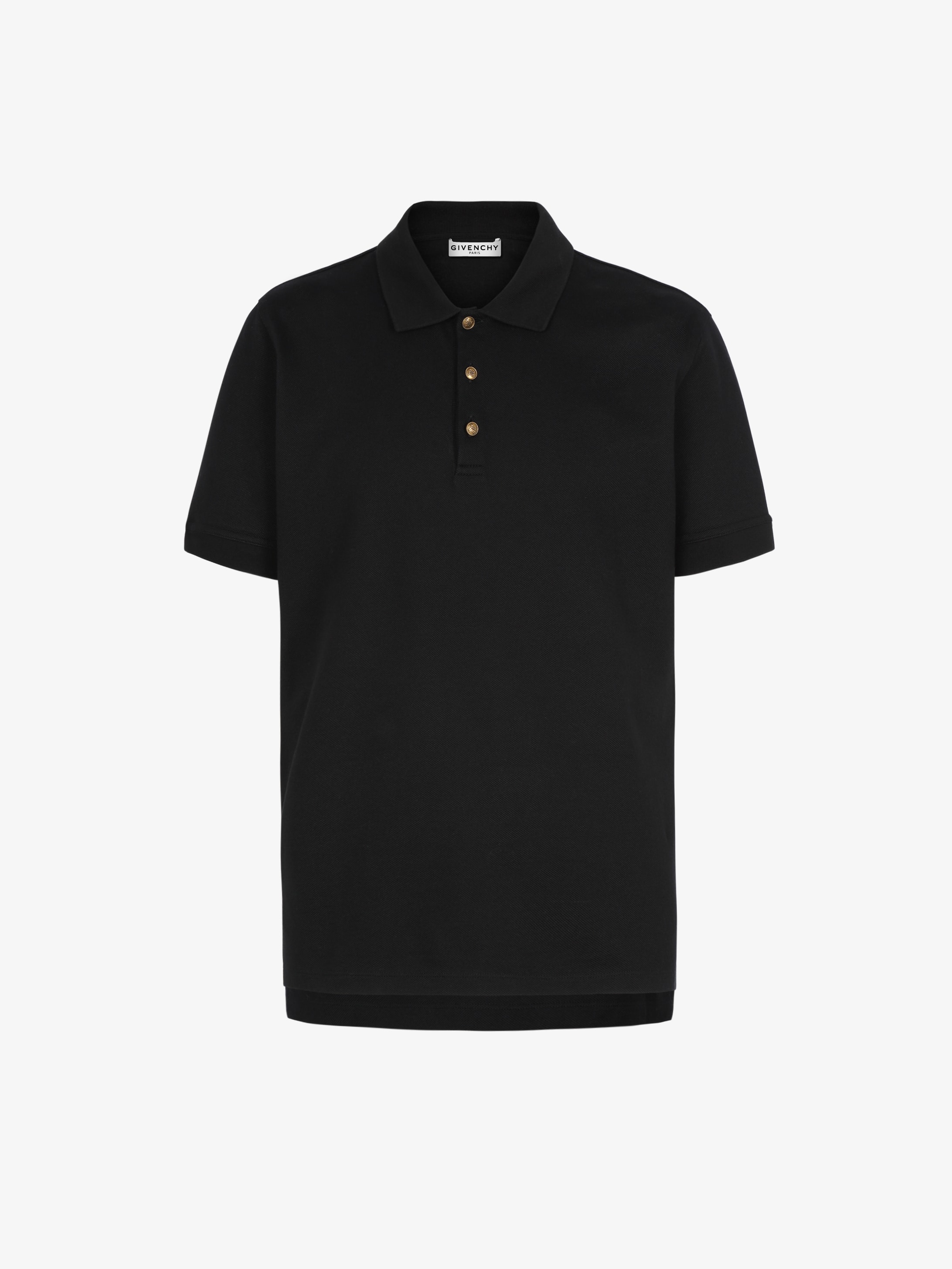 4G buttons slim fit polo