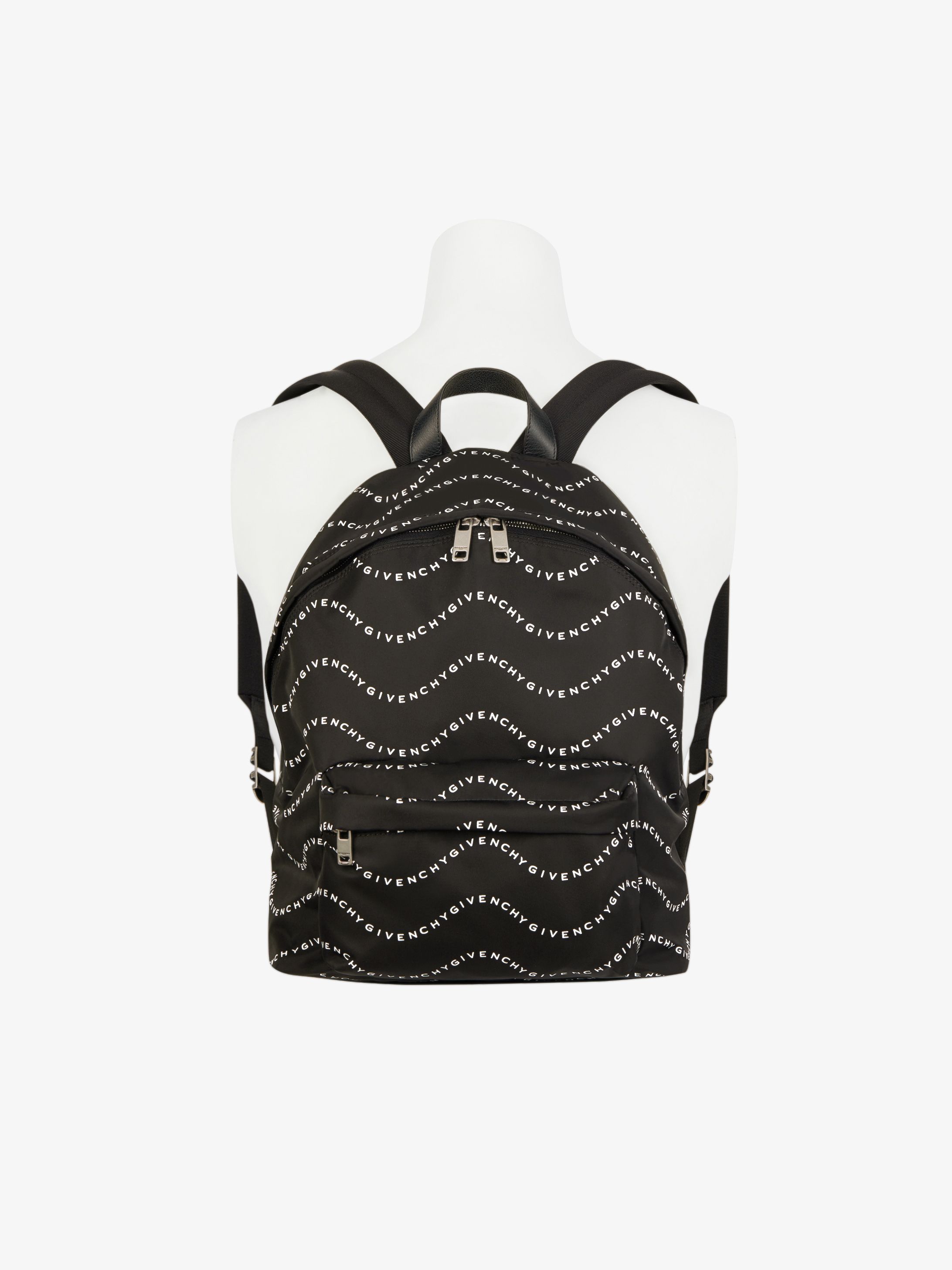 GIVENCHY waves printed backpack in nylon
