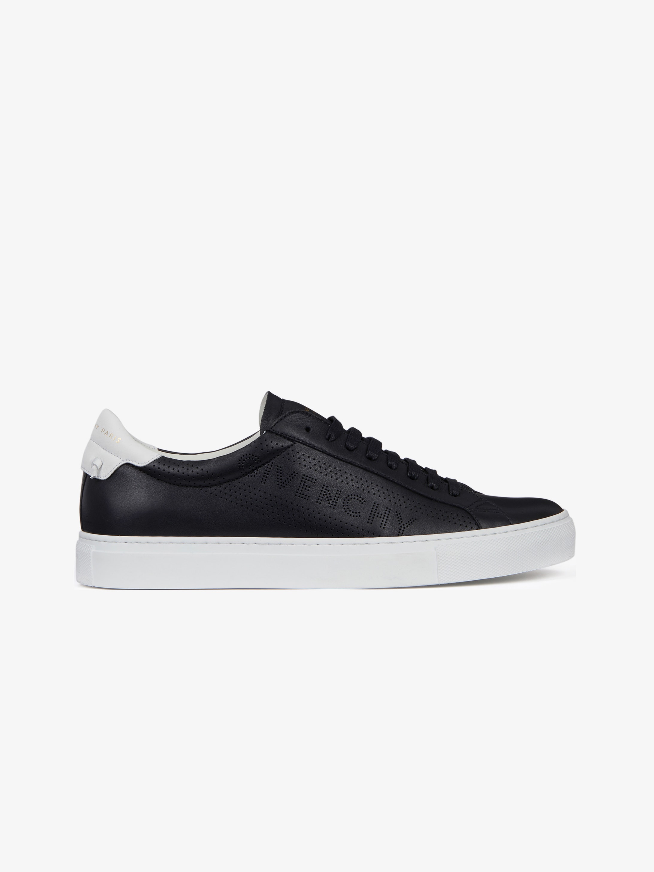 GIVENCHY perforated low sneakers in leather