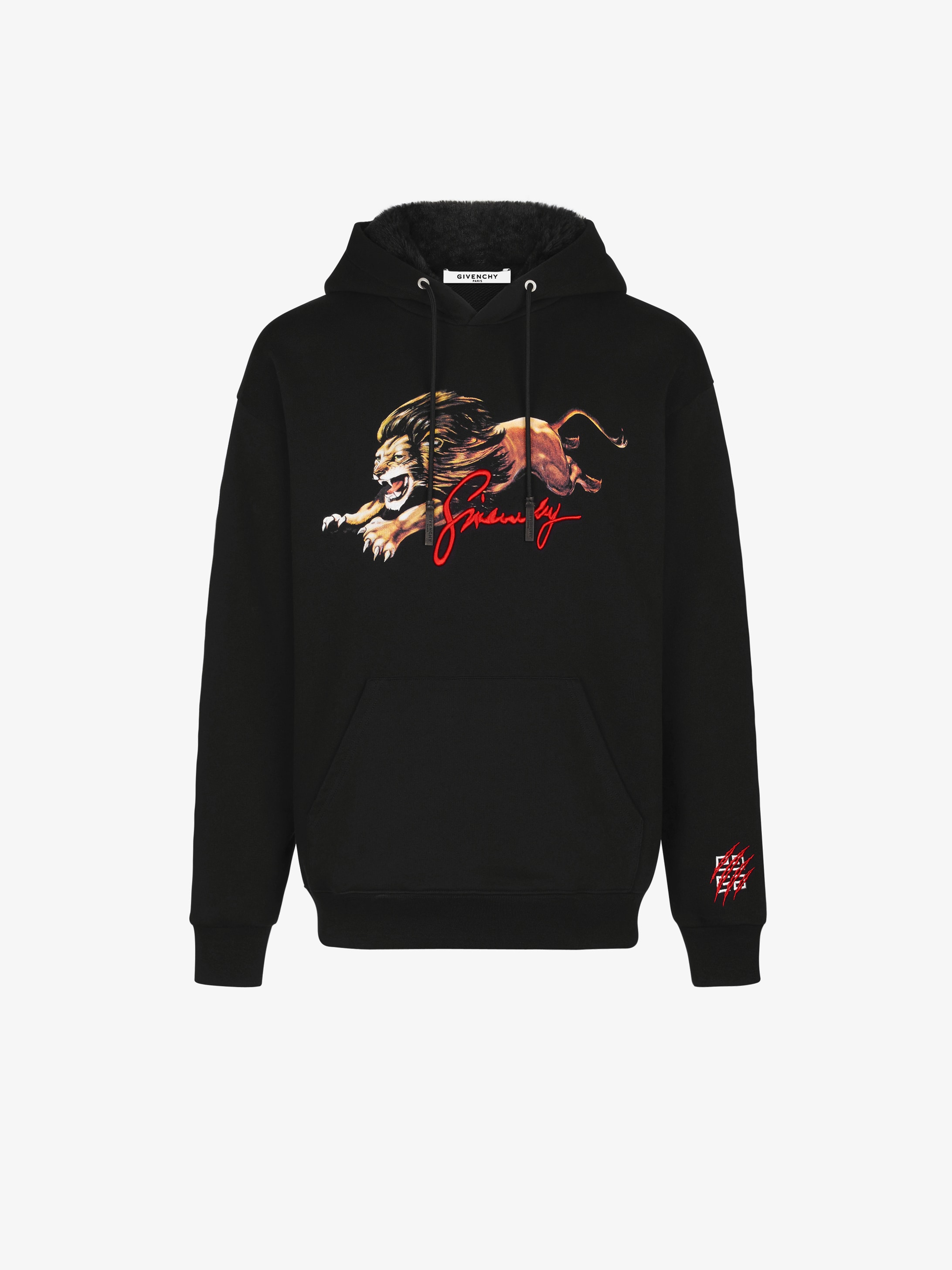 Leo printed hoodie | GIVENCHY Paris