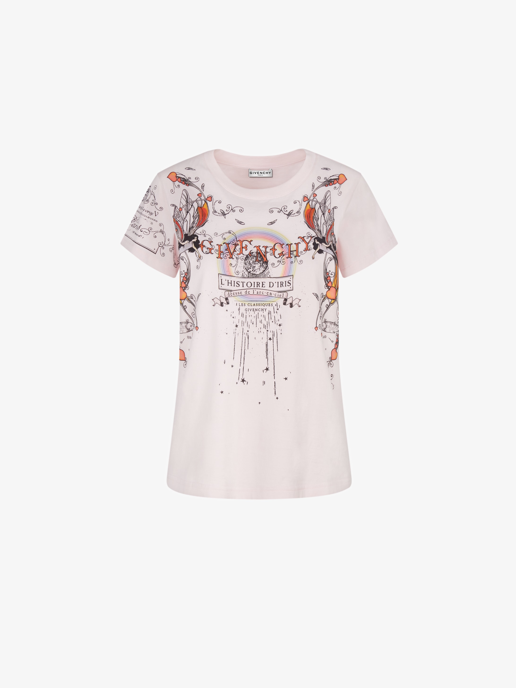 Iris story printed slim fit t-shirt
