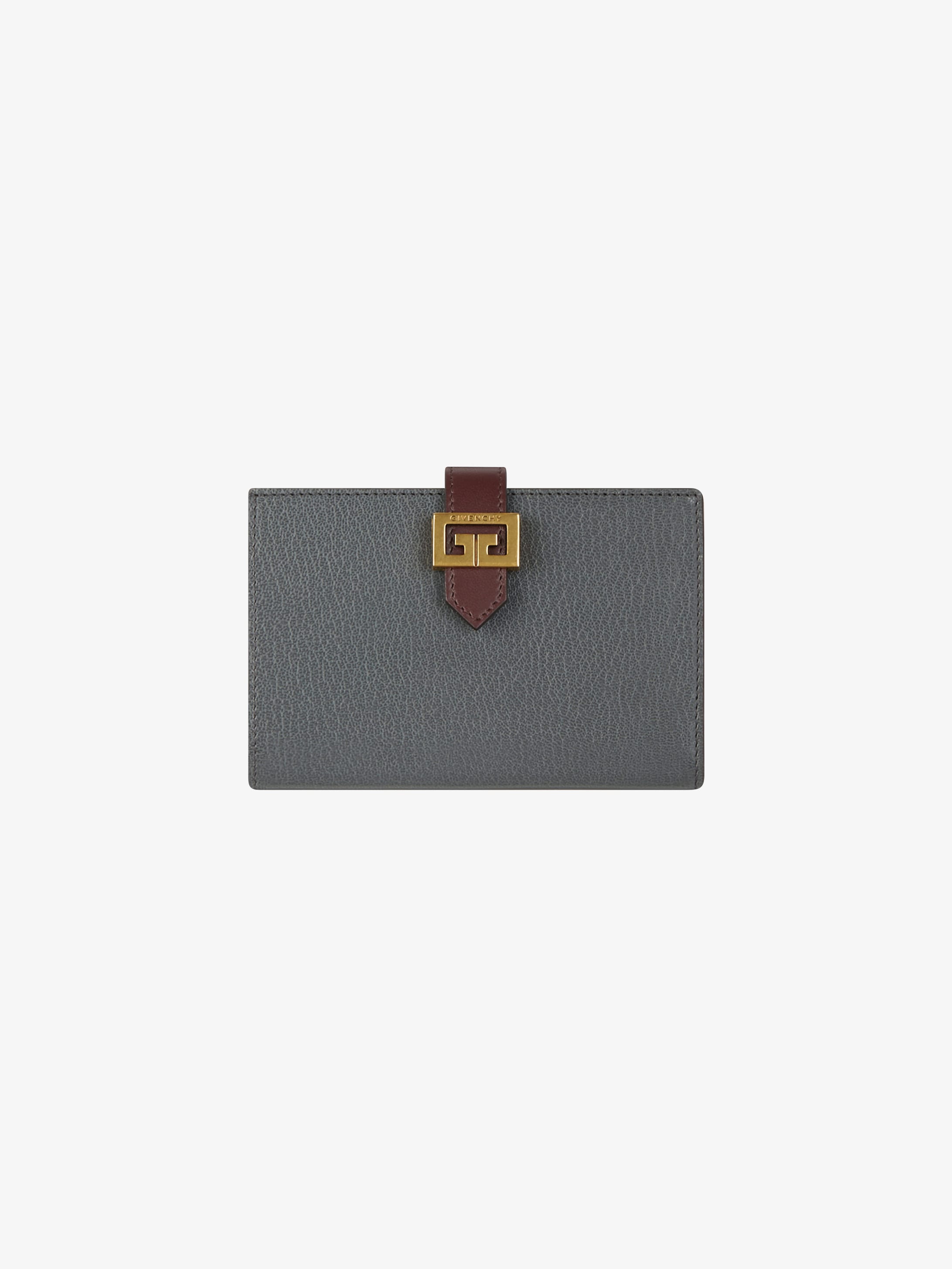 GV3 wallet in diamond quilted leather