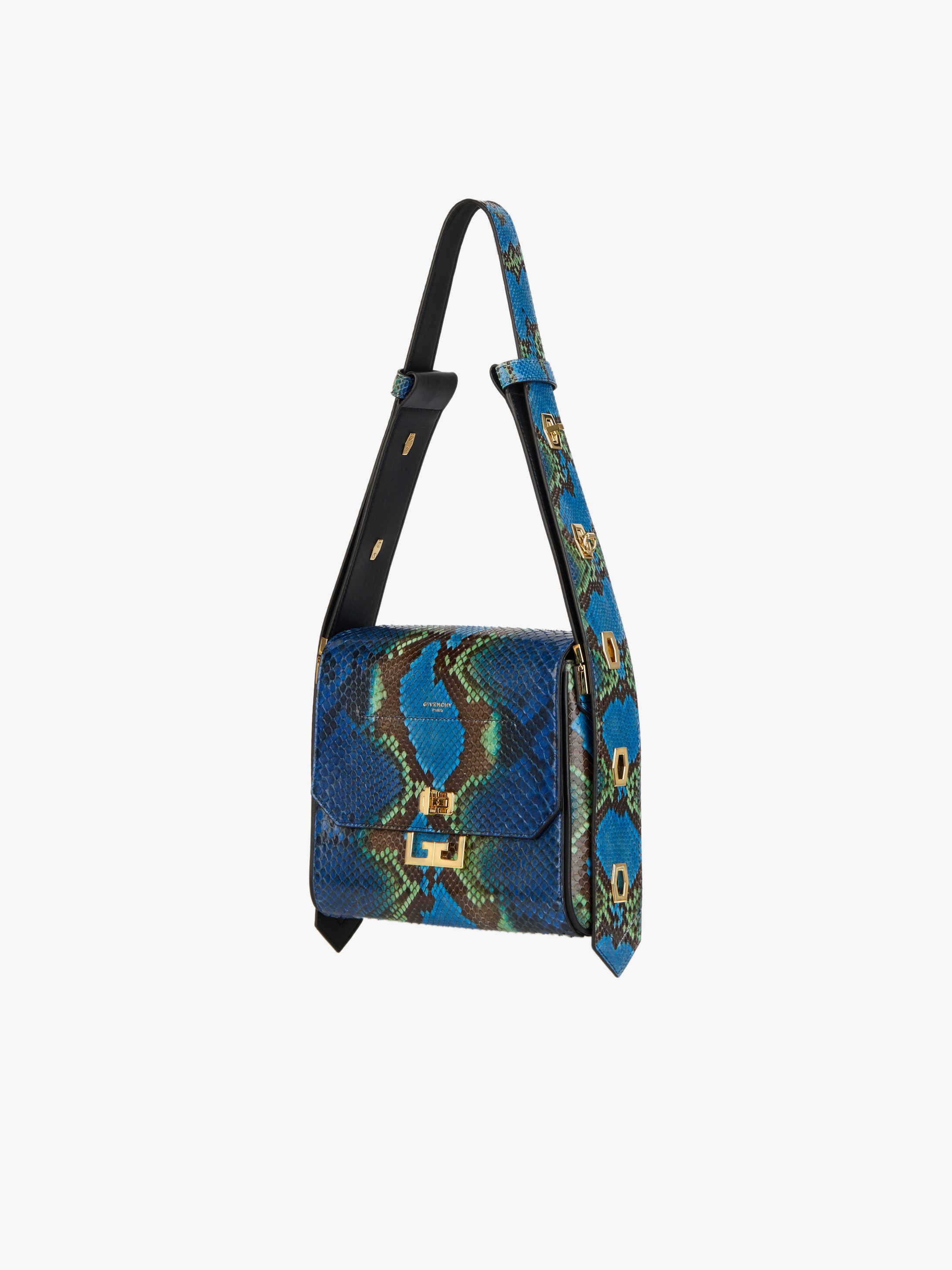 Medium Eden bag in python skin