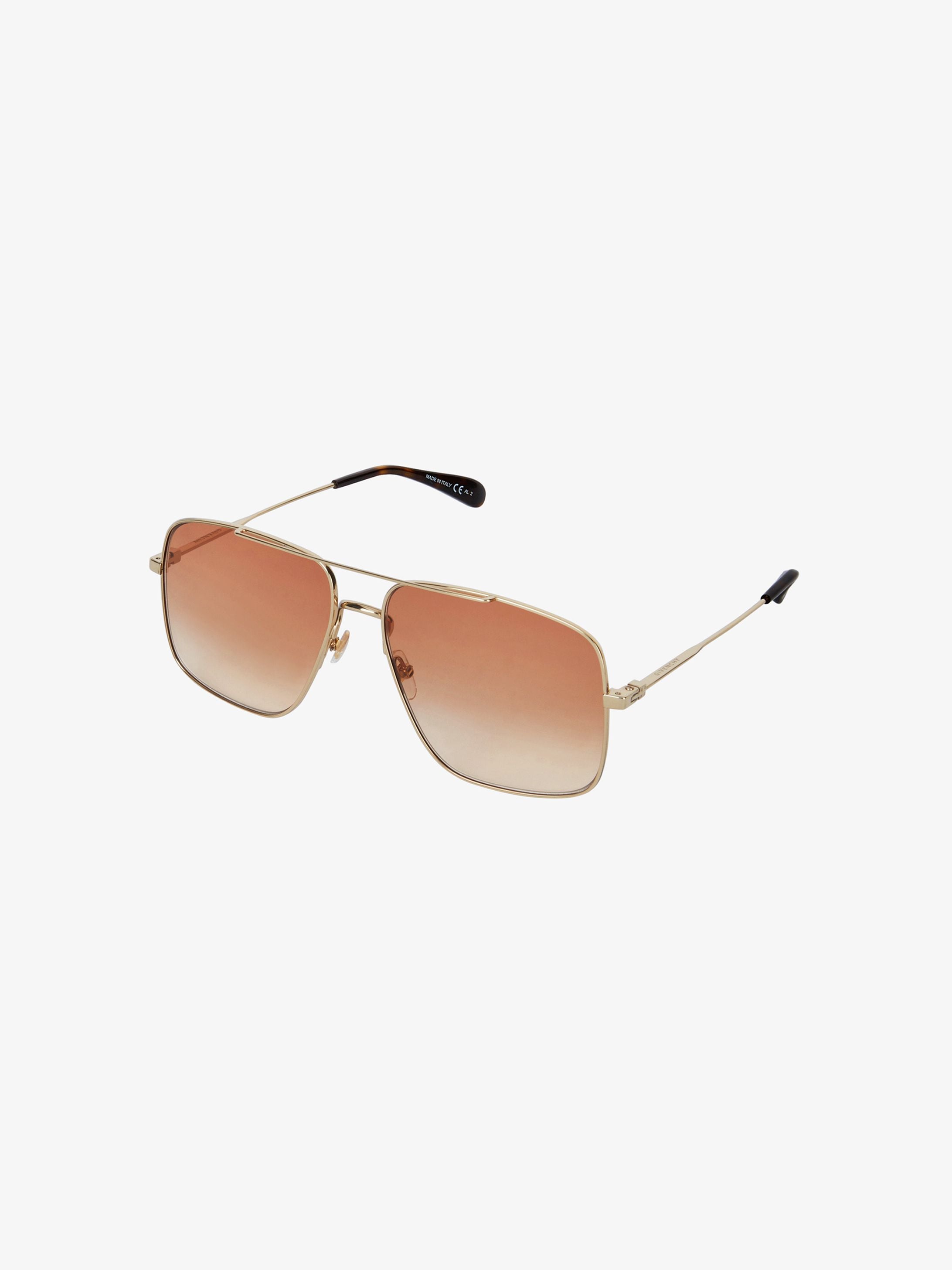 Lunettes de soleil GV NAVIGATOR en acétate et métal