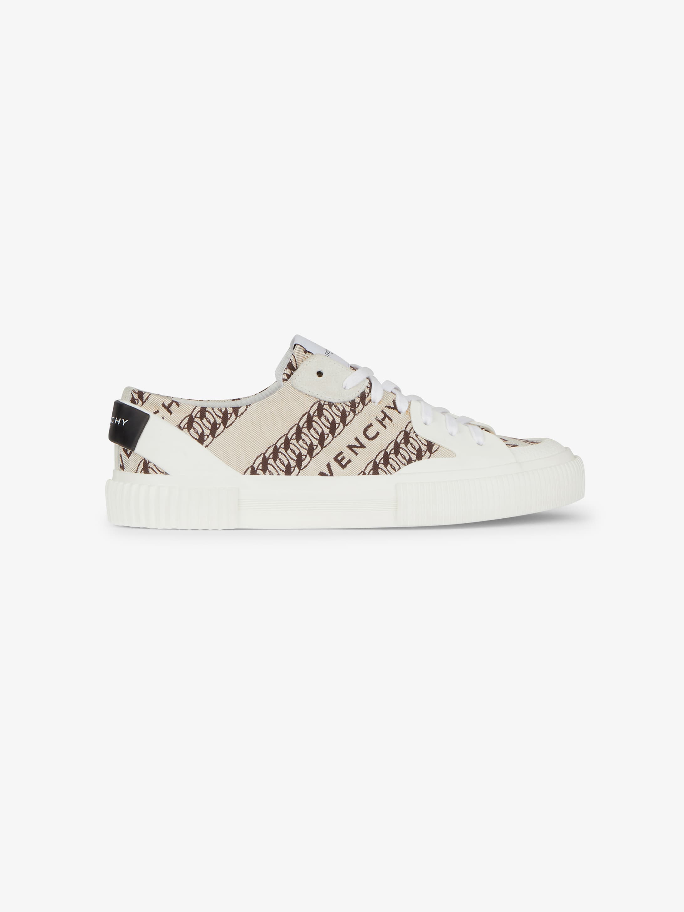 GIVENCHY Chain tennis Light low sneakers in canvas
