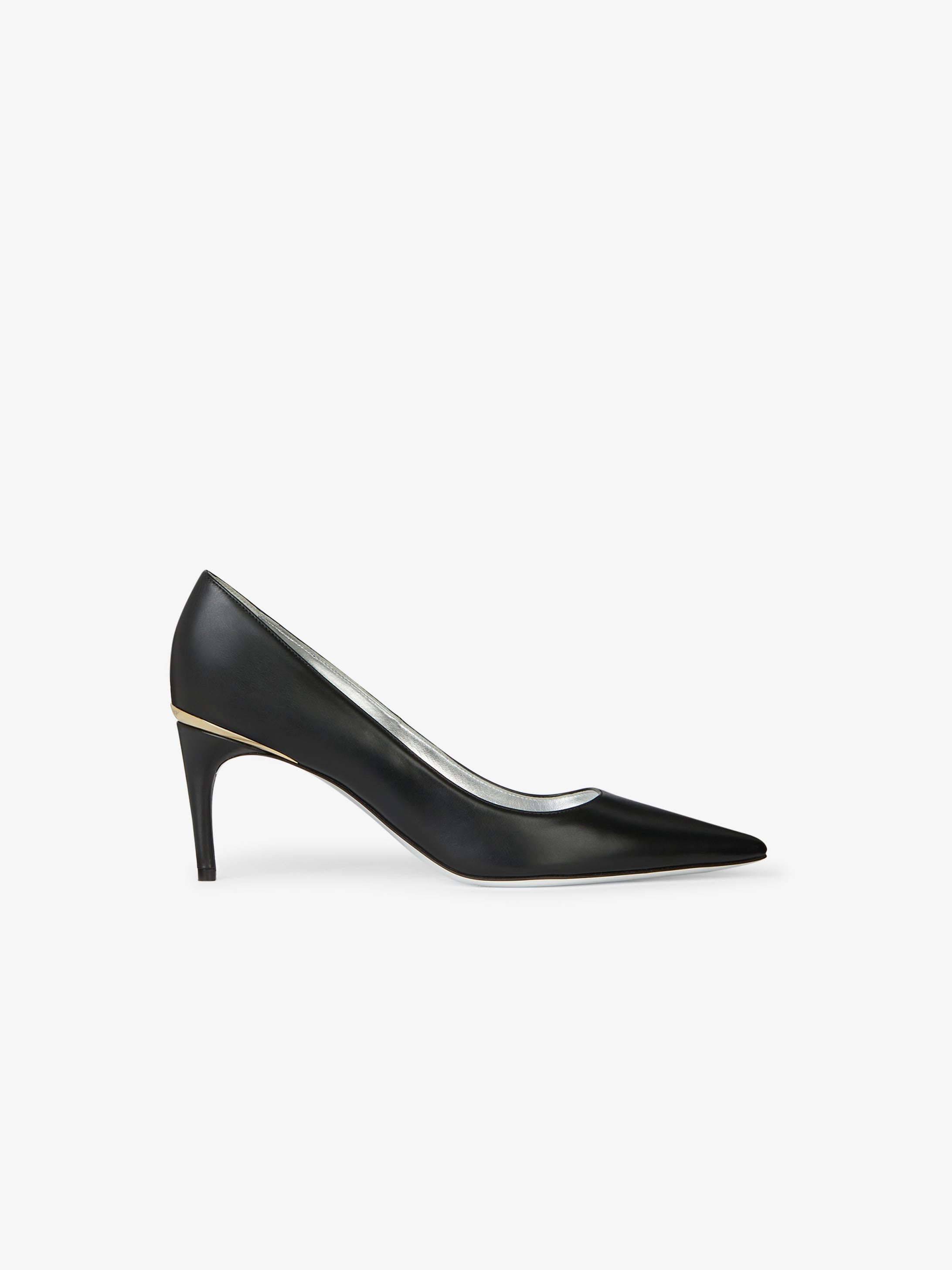 M-Pumps in smooth leather