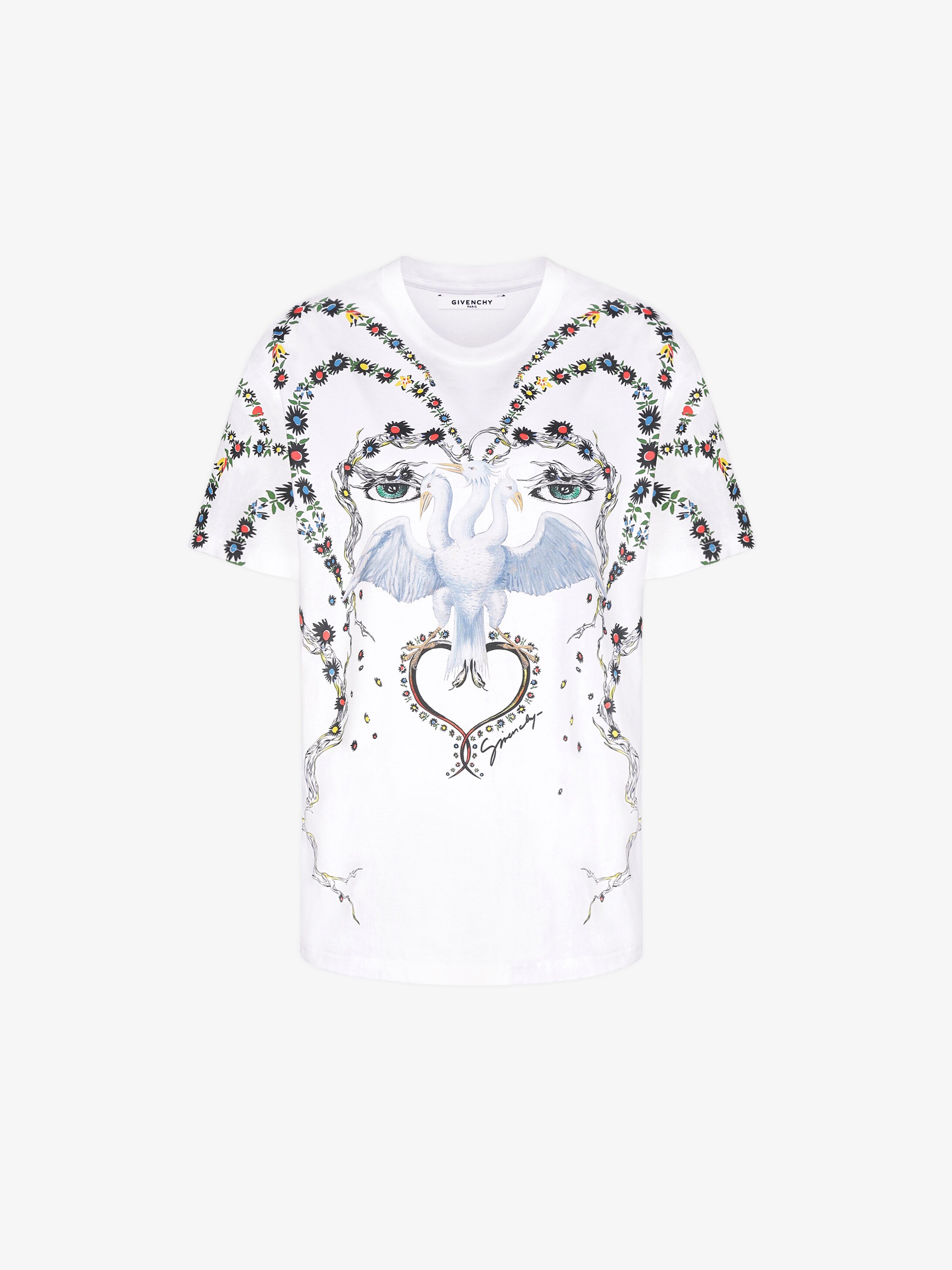 givenchy printed shirt