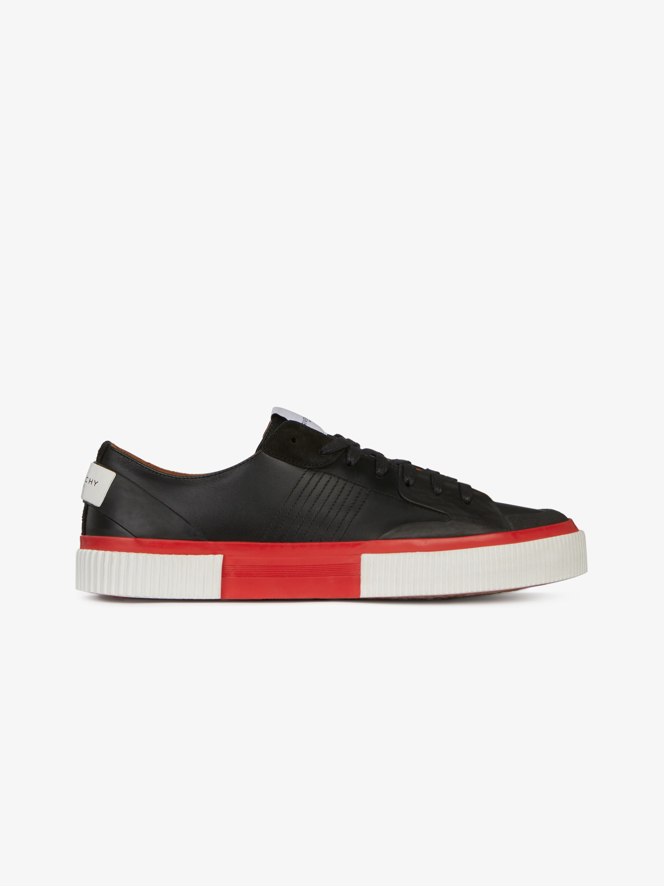 Sneakers basses en cuir