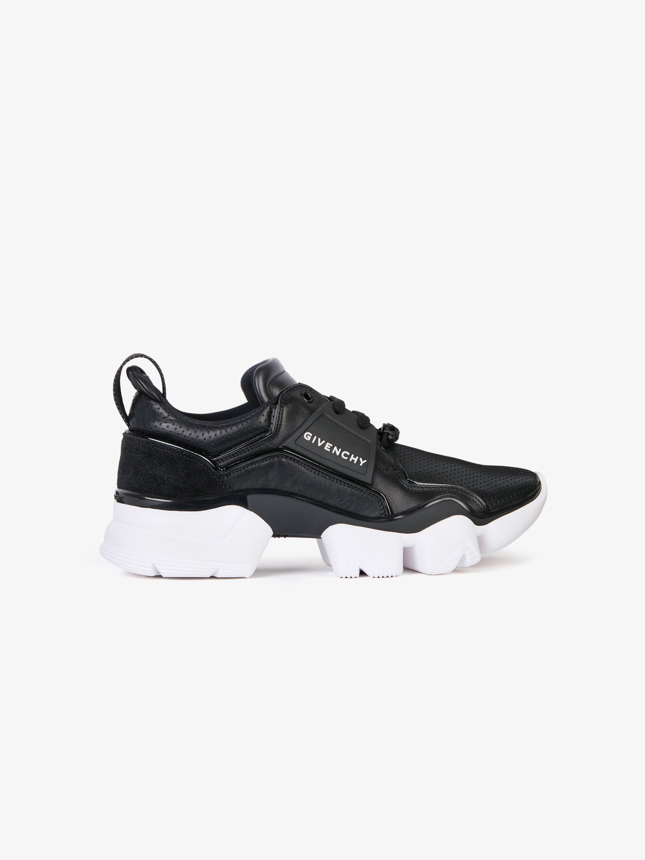 JAW low sneakers in perforated leather