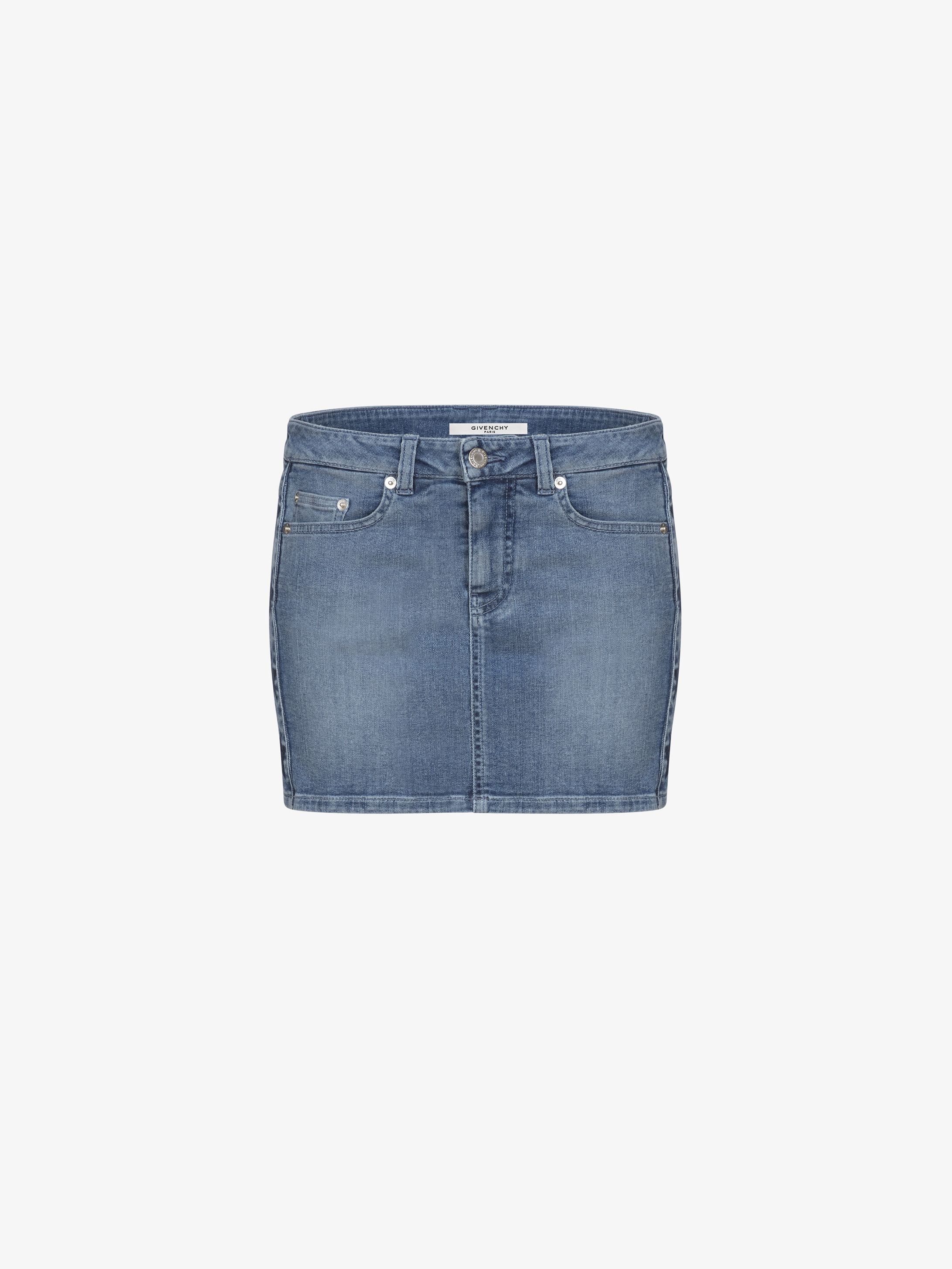 givenchy denim skirt
