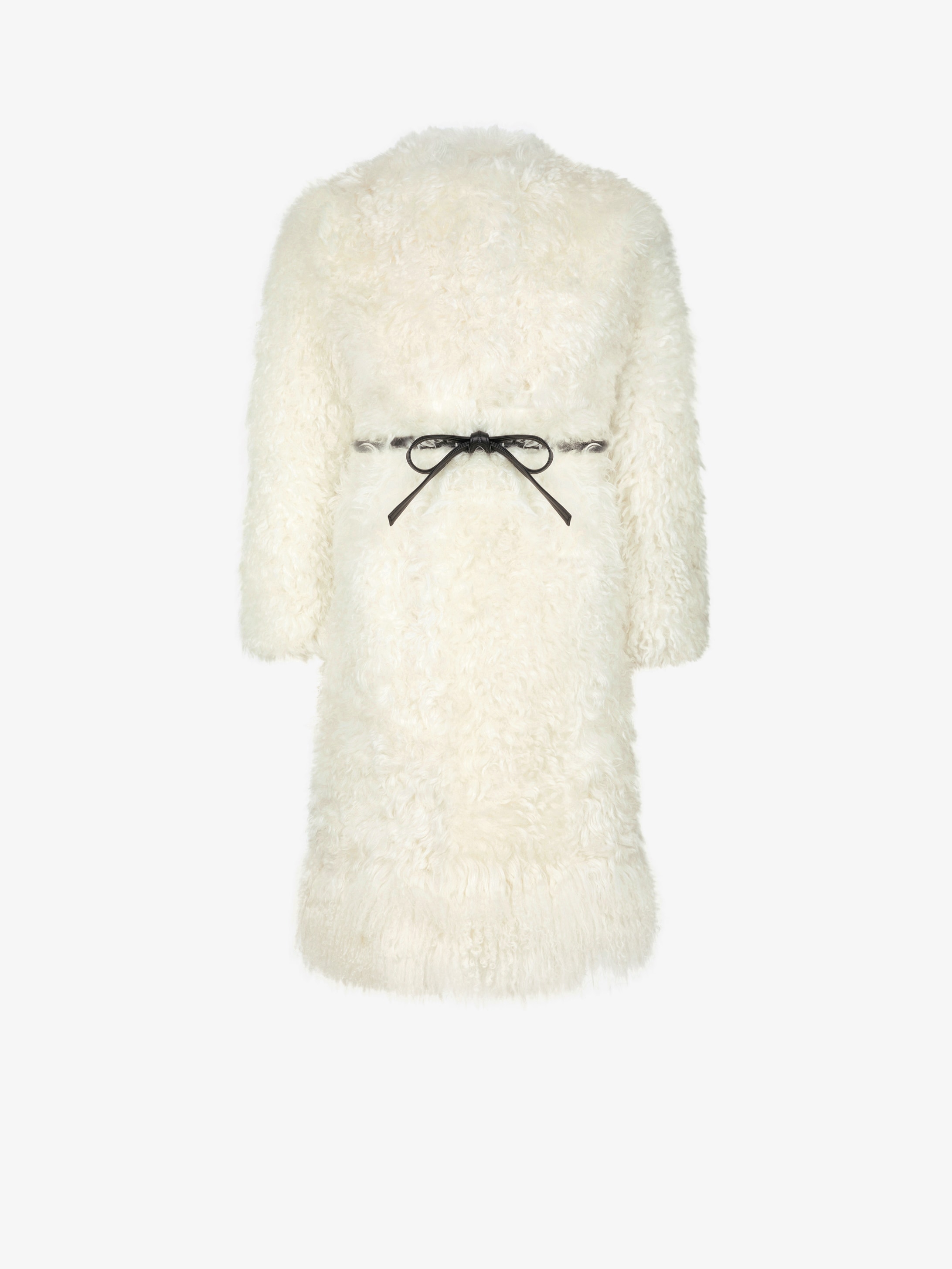 Mid-length fur coat