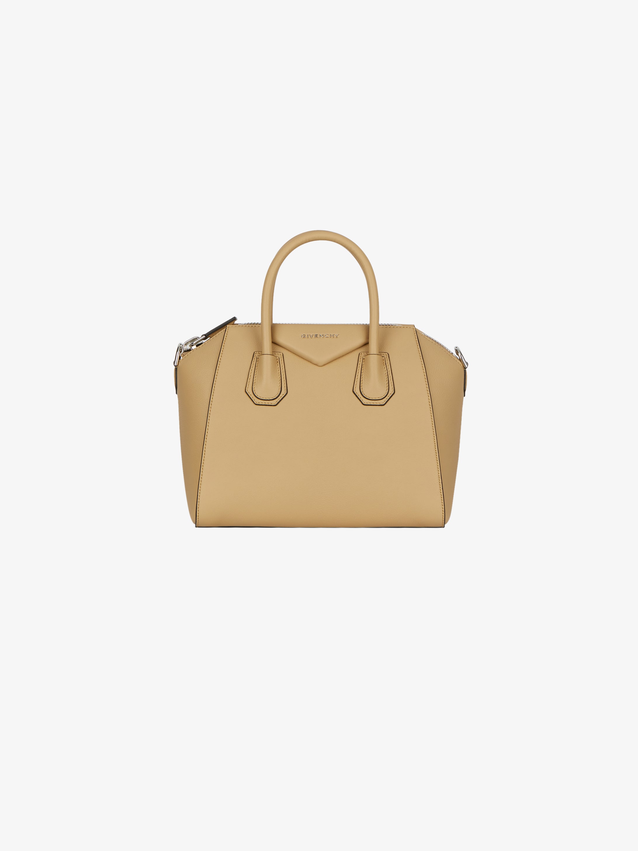 Small Antigona bag in grained leather