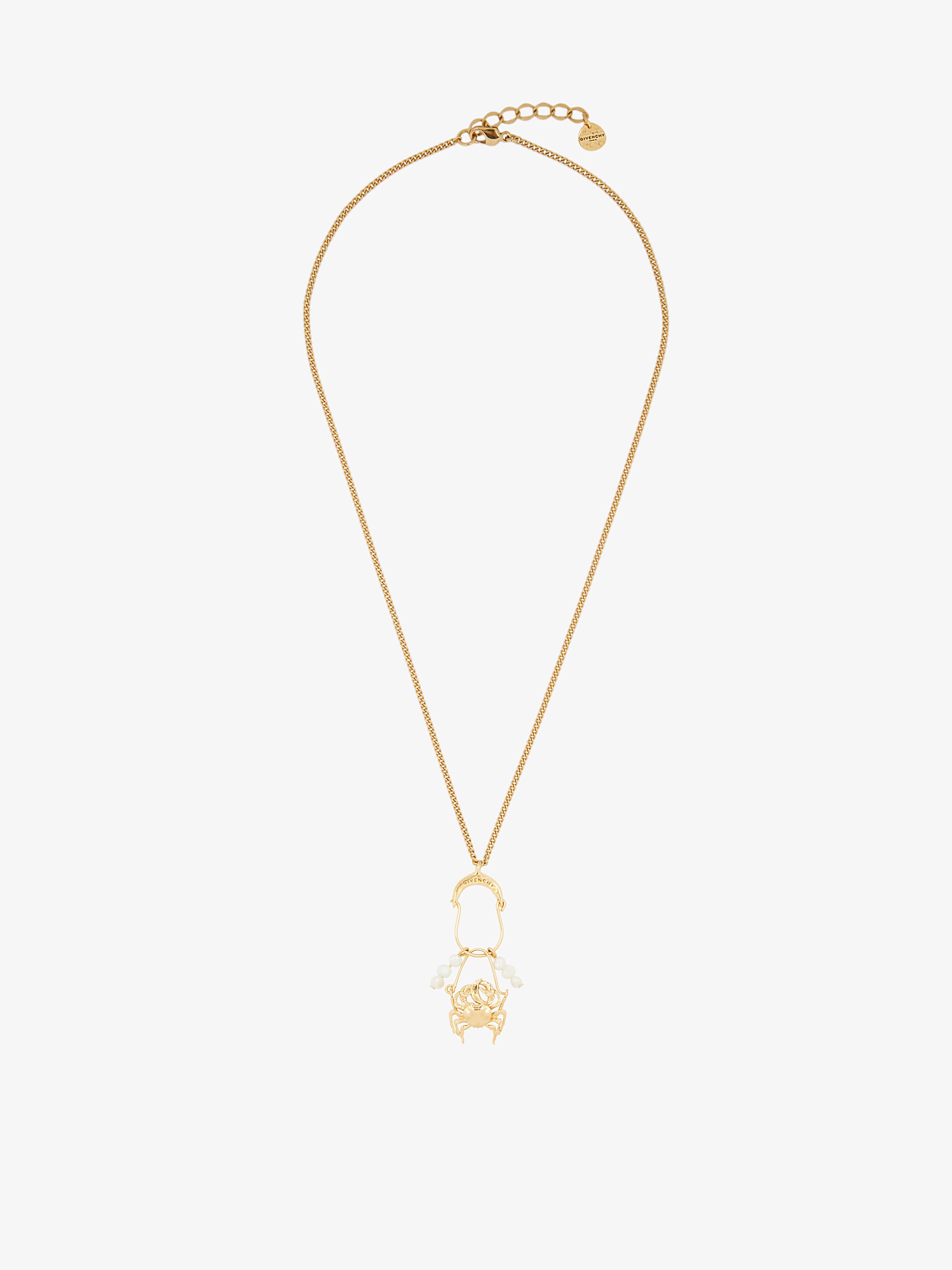 Cancer zodiac necklace