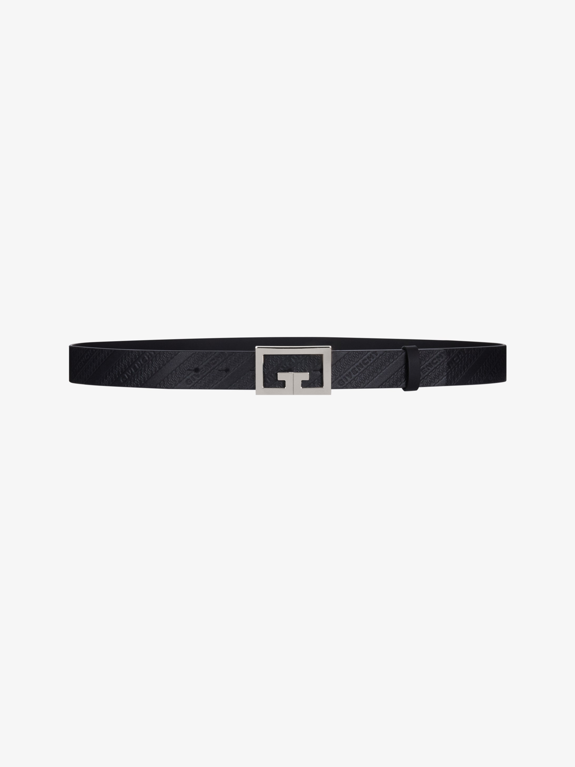 GIVENCHY Chain belt in embossed leather