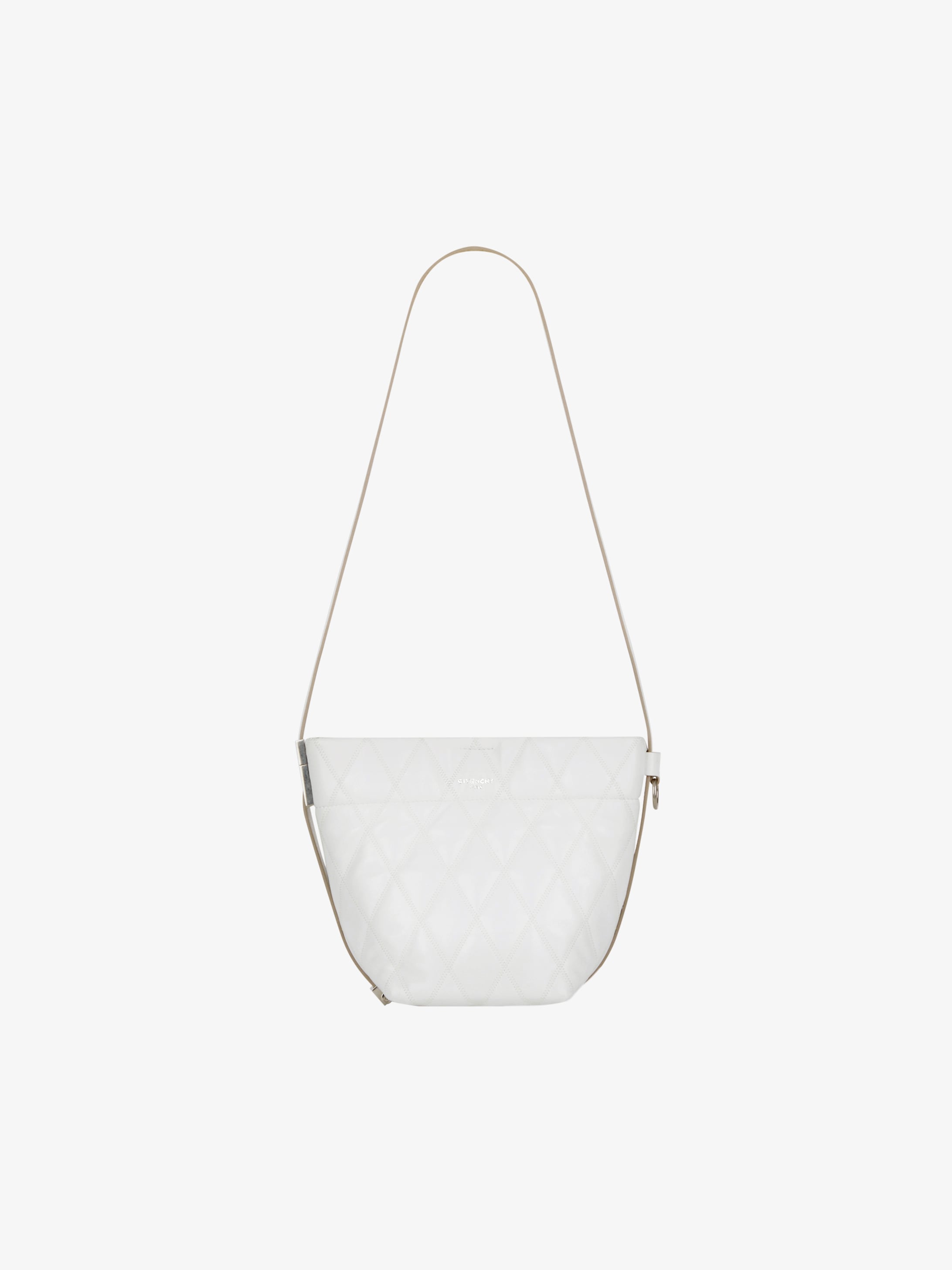 Mini GV Bucket bag in quilted leather
