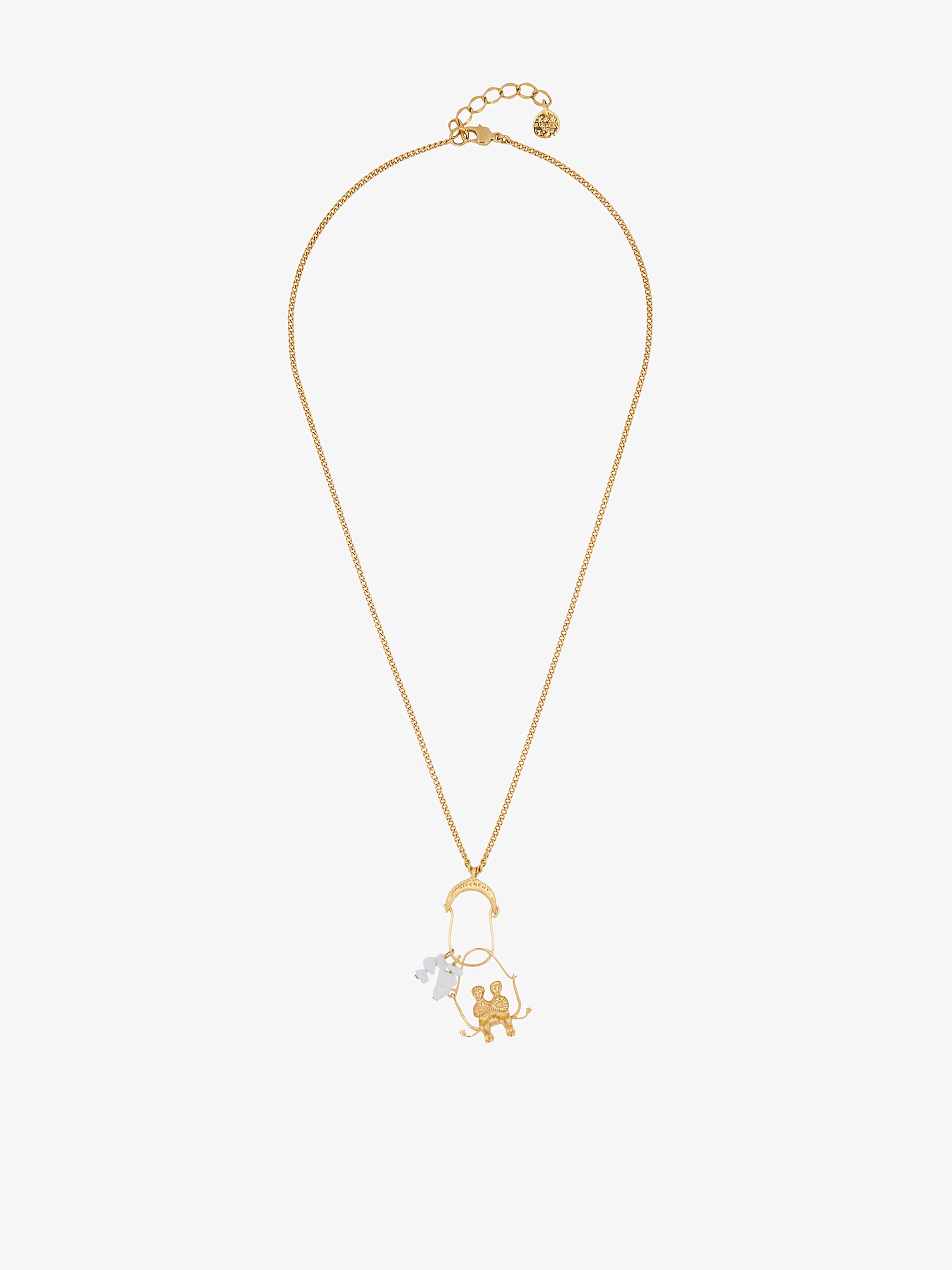 Gemini zodiac necklace
