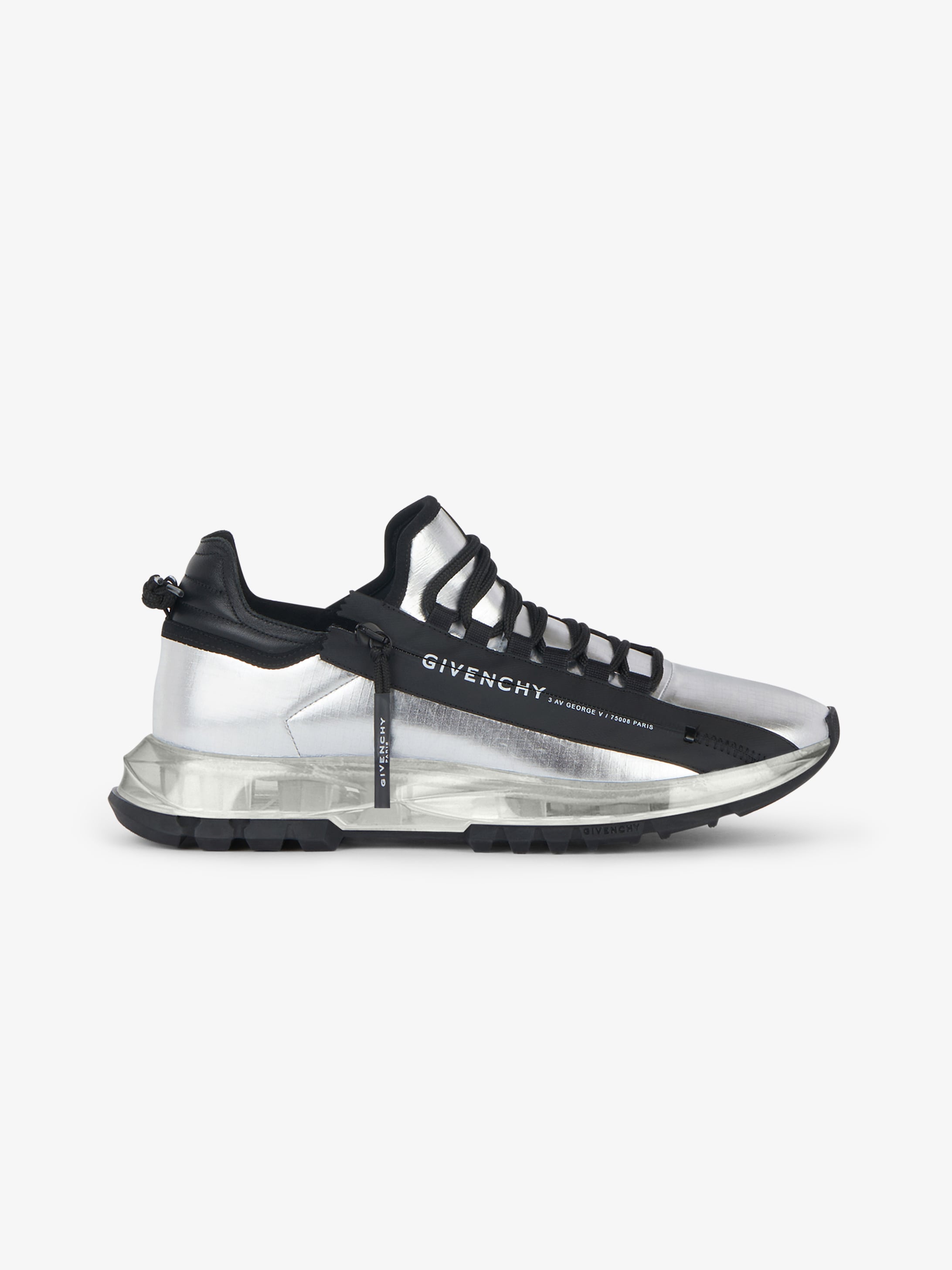 Spectre low runners sneakers in ripstop with zip