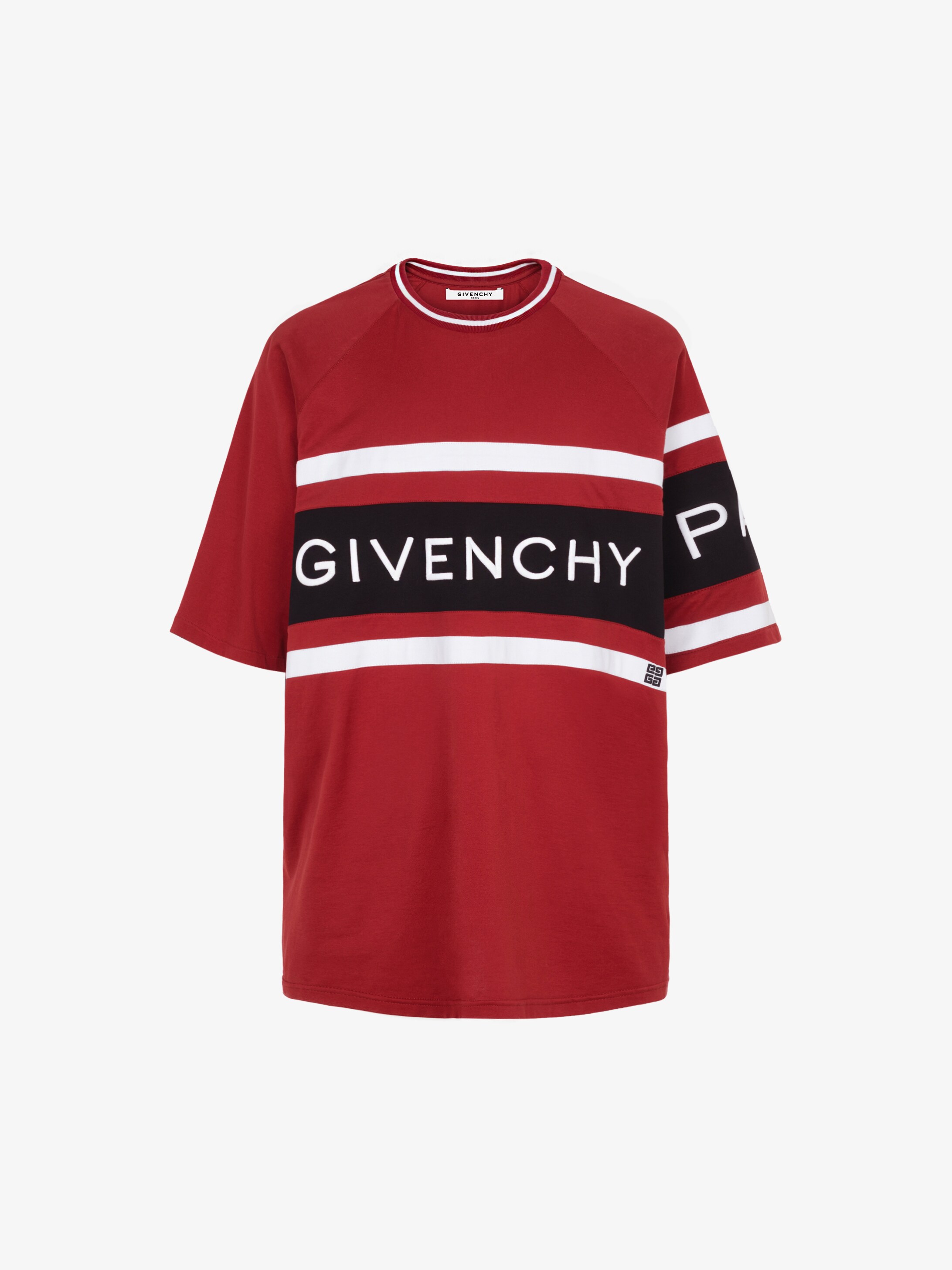 GIVENCHY 4G コントラスト スリム Tシャツ 