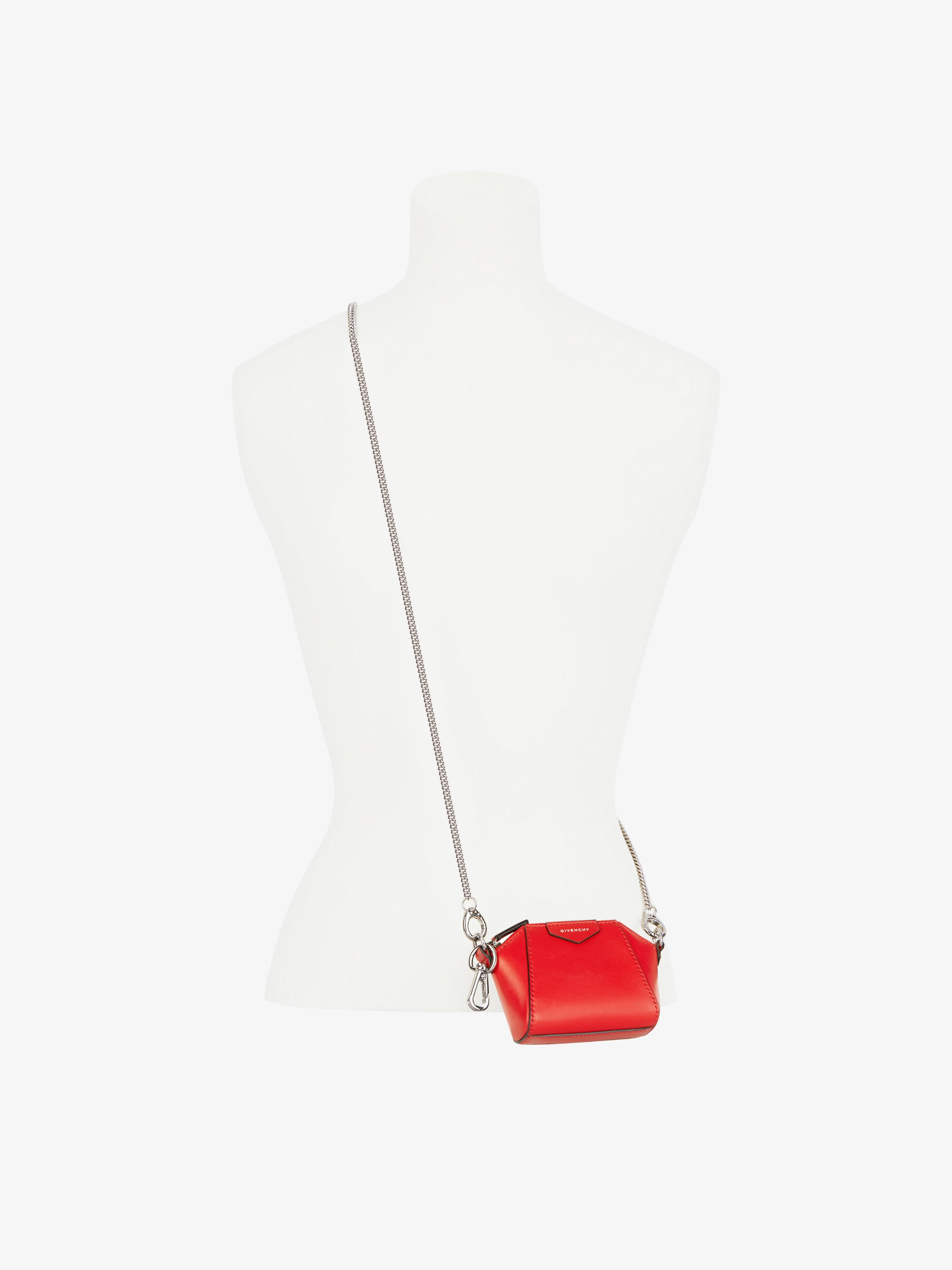 baby antigona calfskin leather bolsa