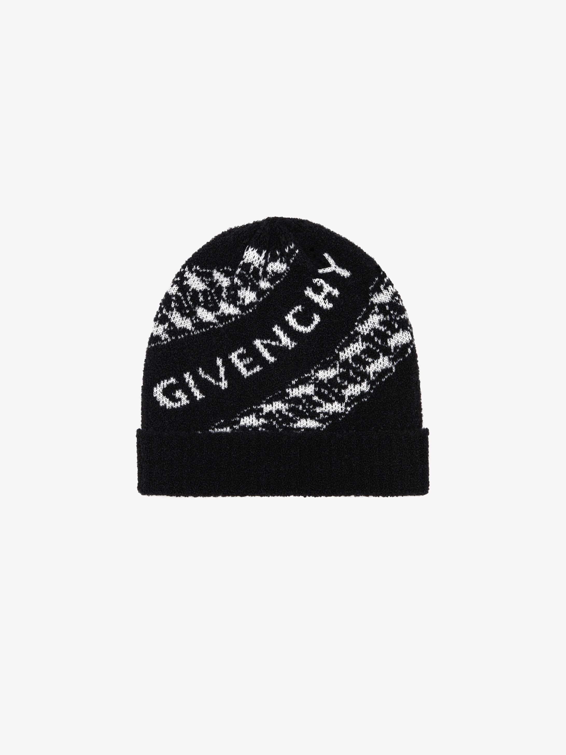 Bonnet GIVENCHY Chaîne en jacquard