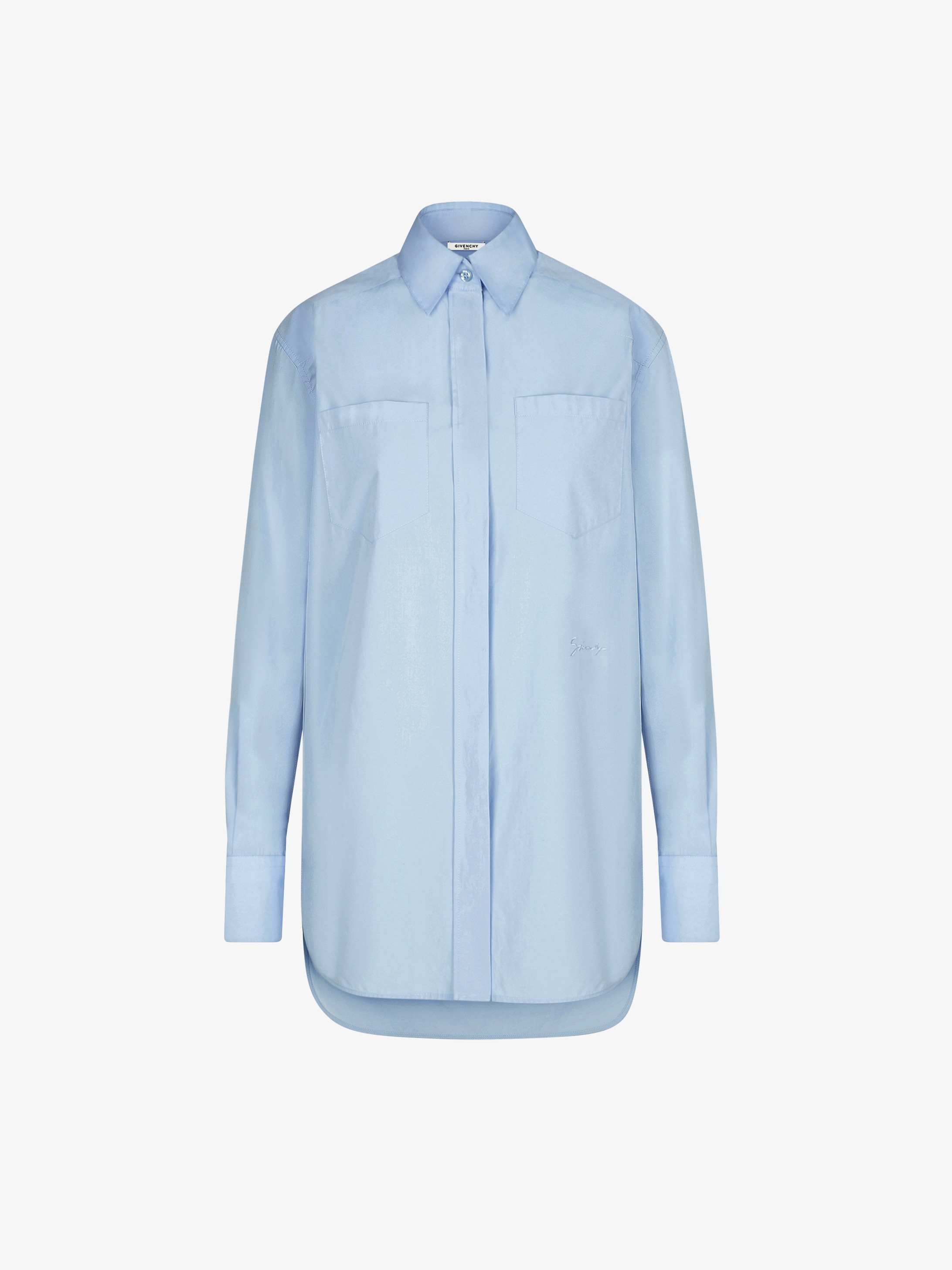 GIVENCHY signature embroidered shirt