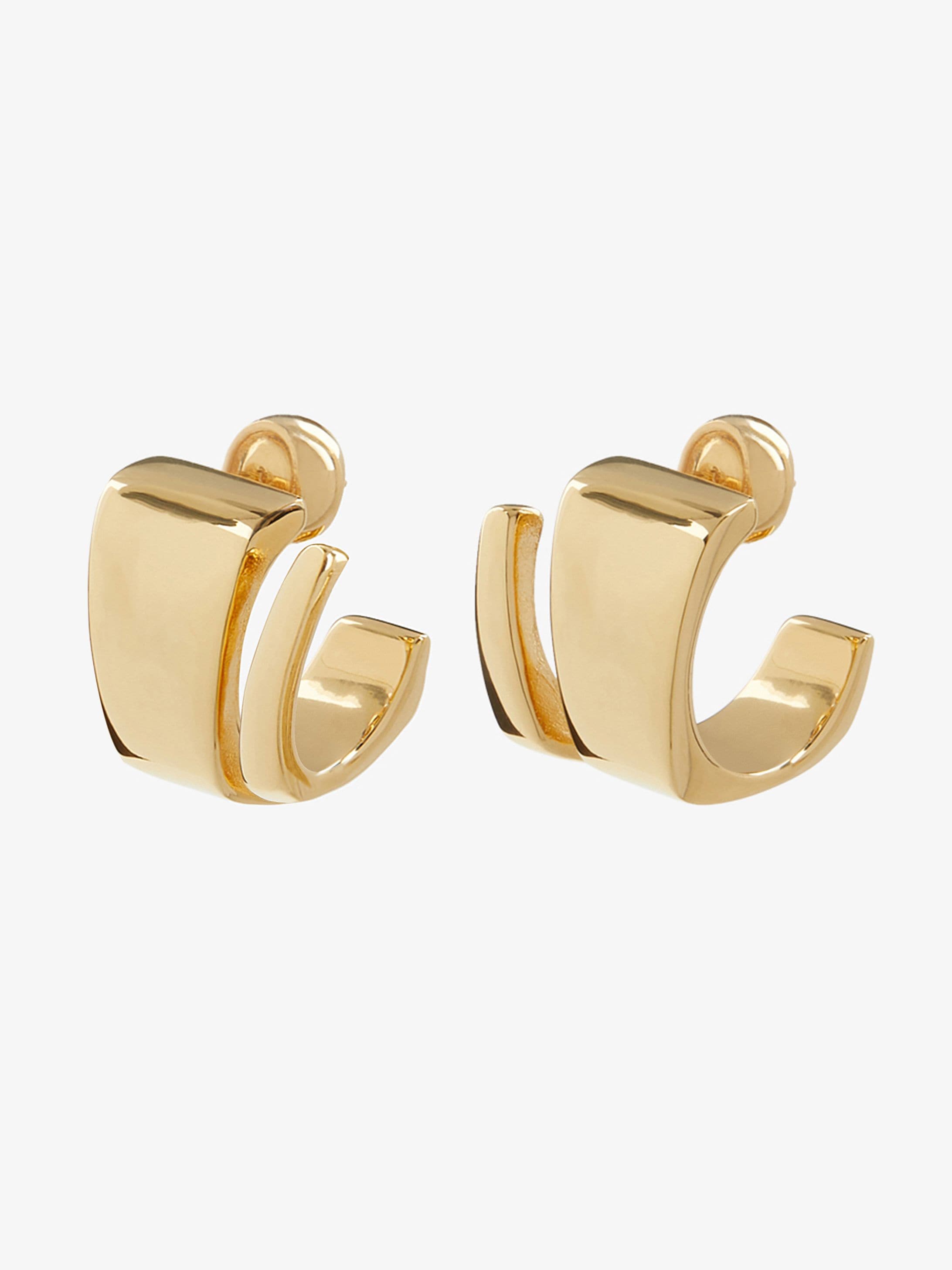 Boucles d'oreilles Twist en bronze