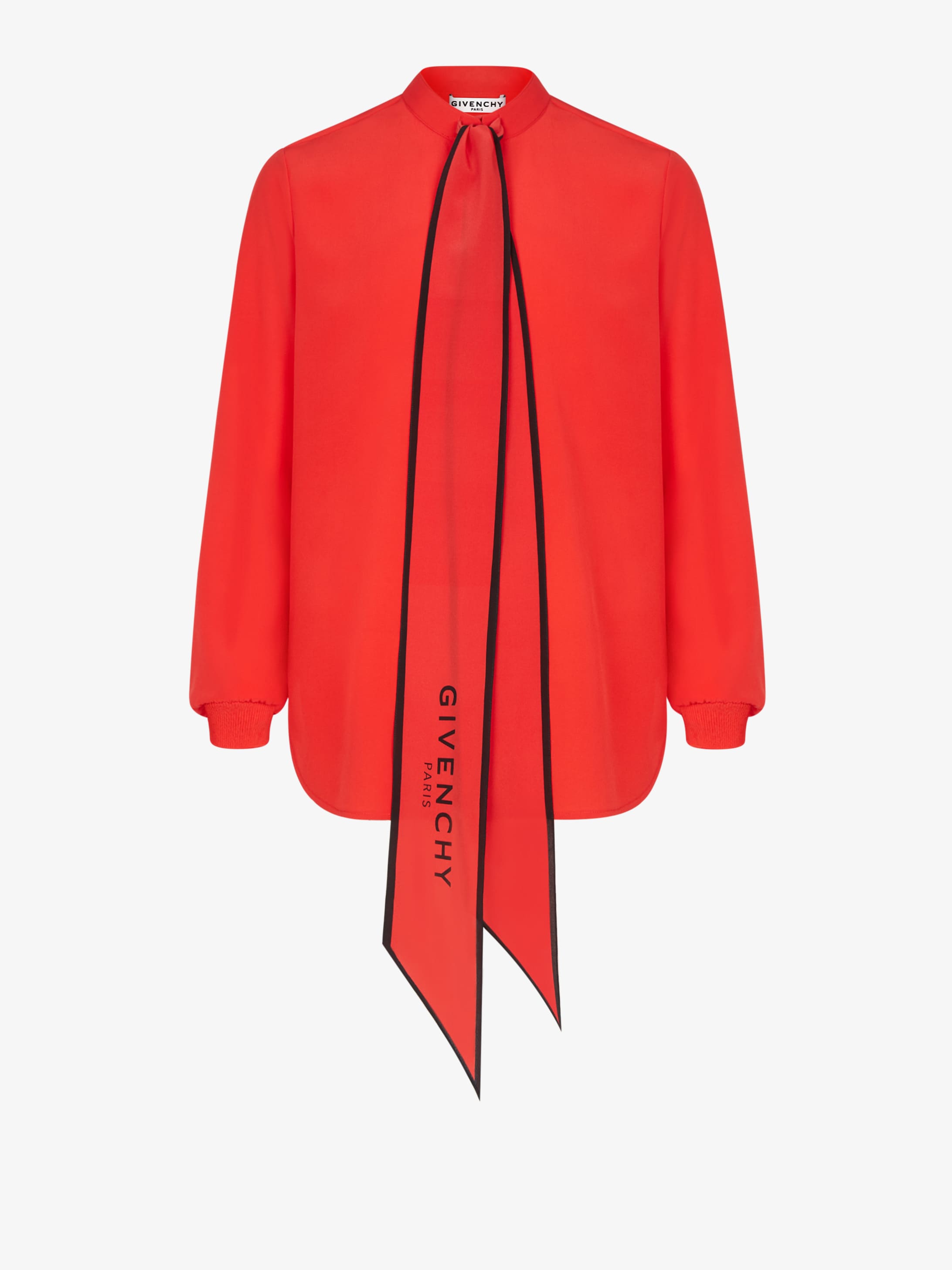 GIVENCHY blouse with scarf in silk