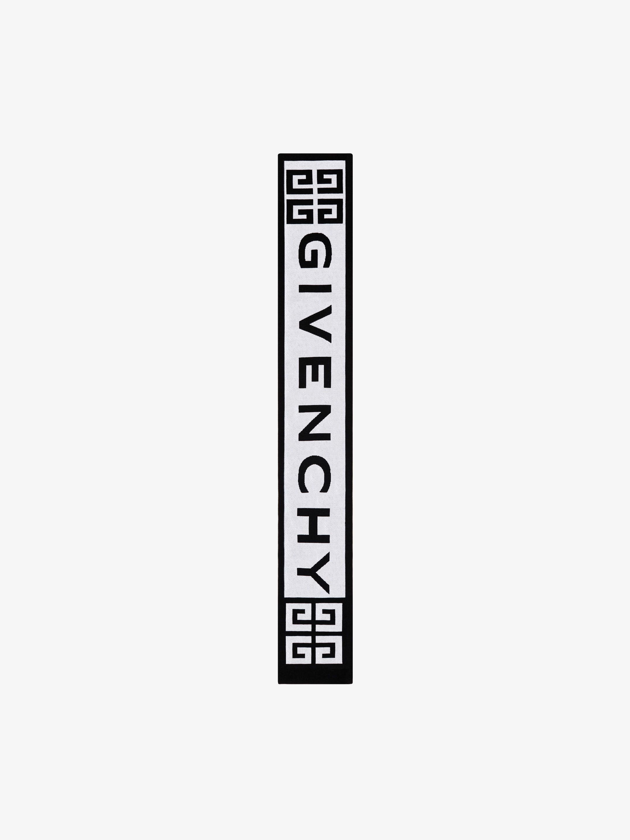GIVENCHY and 4G knit scarf