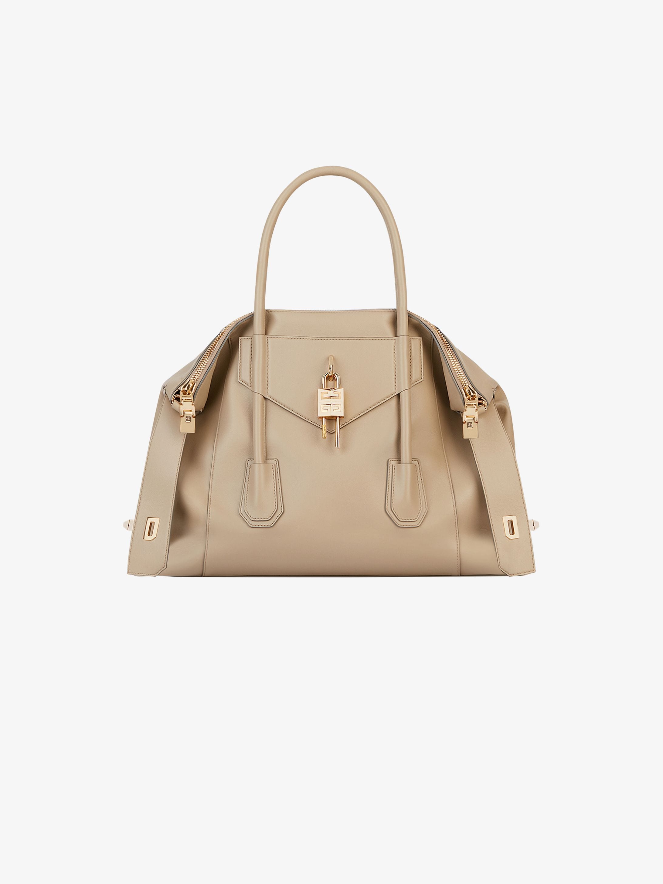 medium antigona soft bag in smooth leather