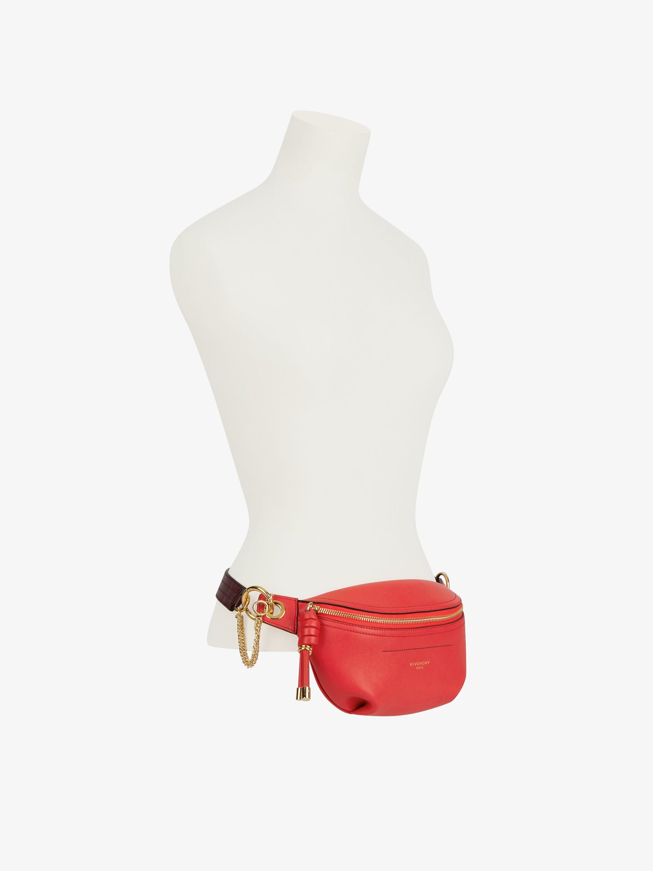 Small Whip bum bag with contrasting details