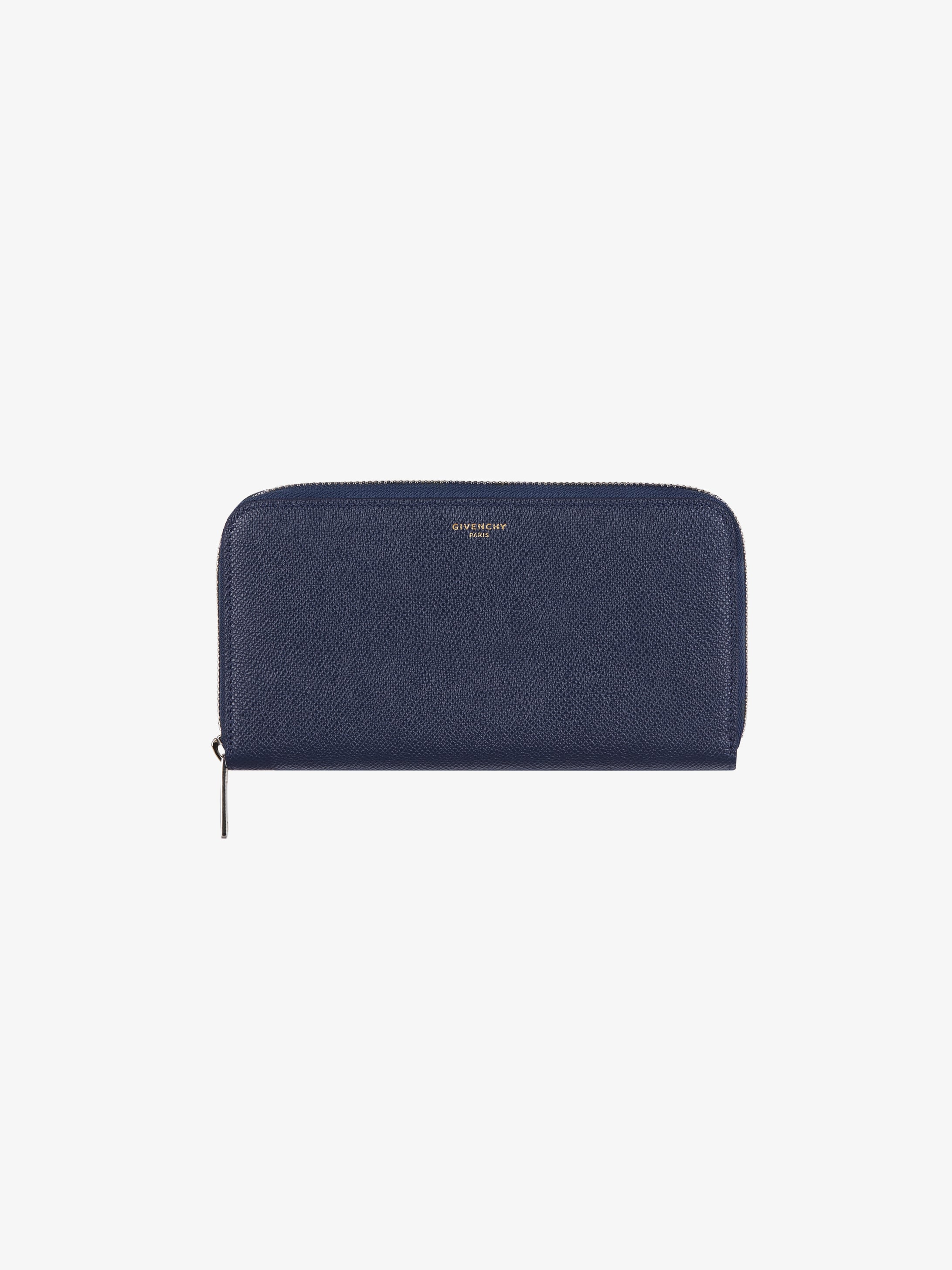 Eros long zipped wallet in leather