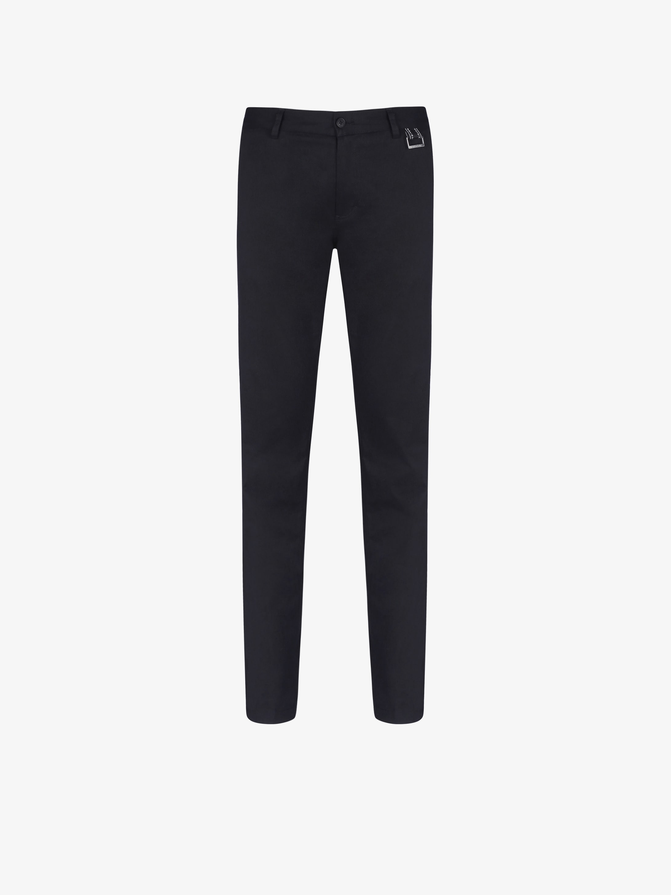GIVENCHY band slim fit pants chino with buckle