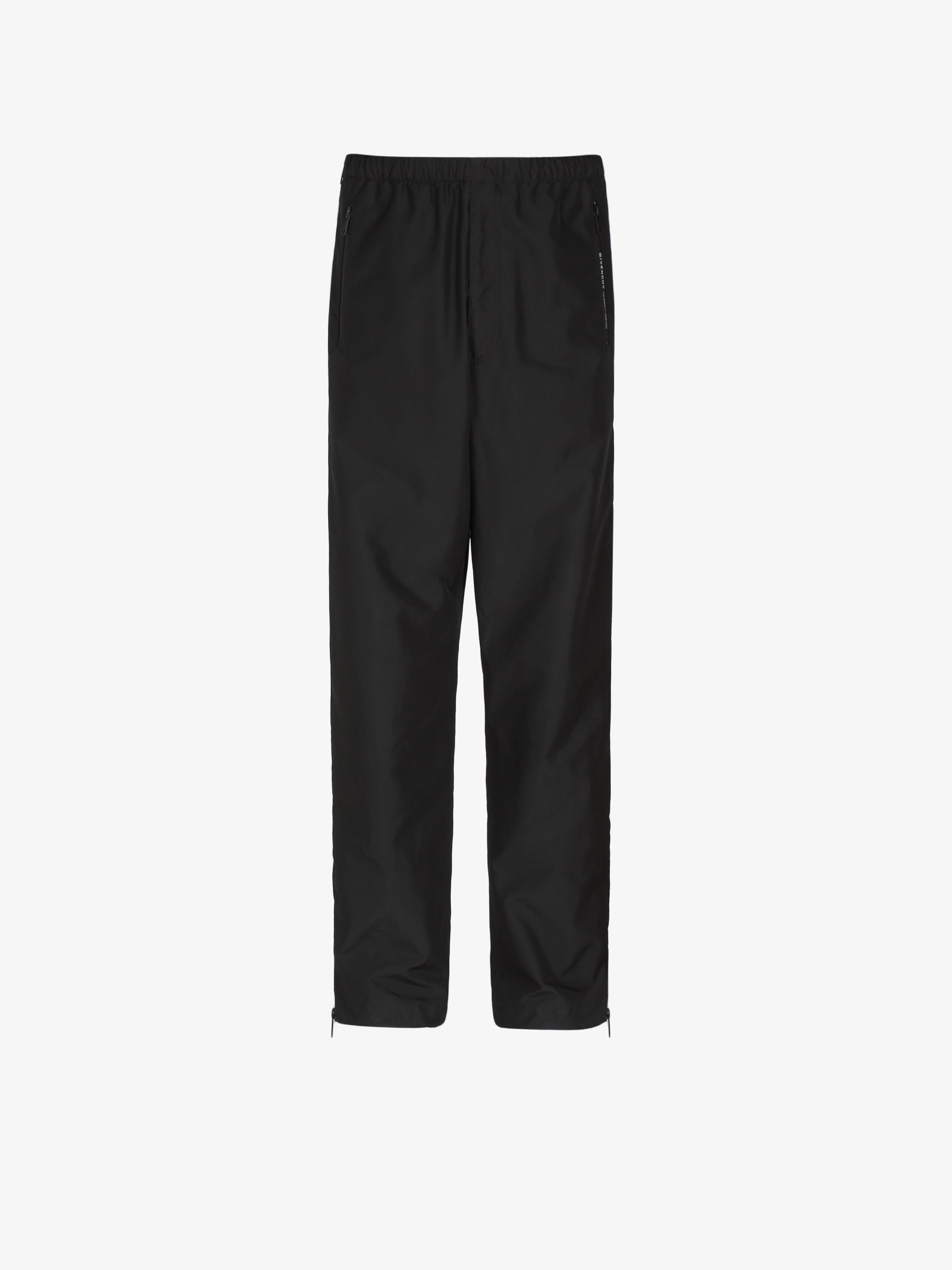 GIVENCHY ADDRESS jogger pants with zips