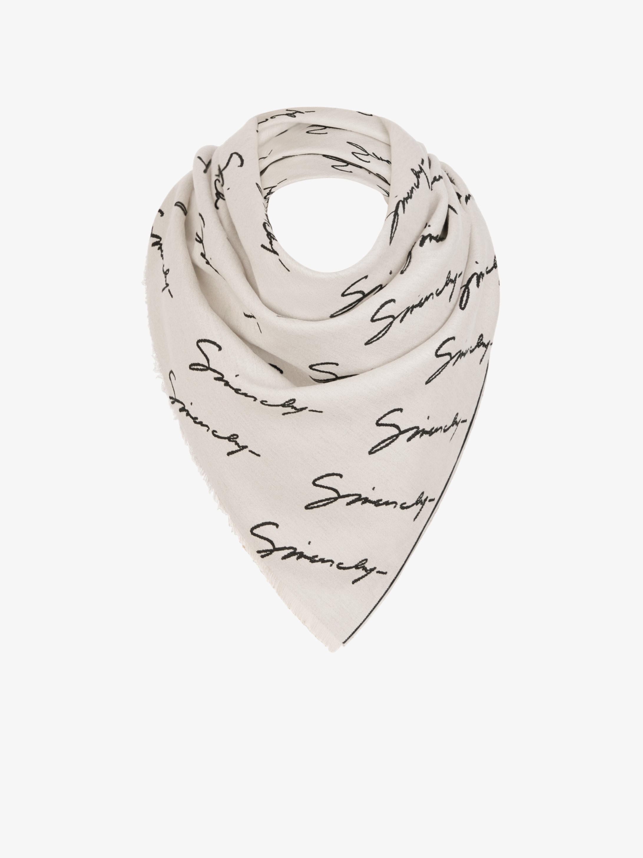 GIVENCHY large scarf in silk