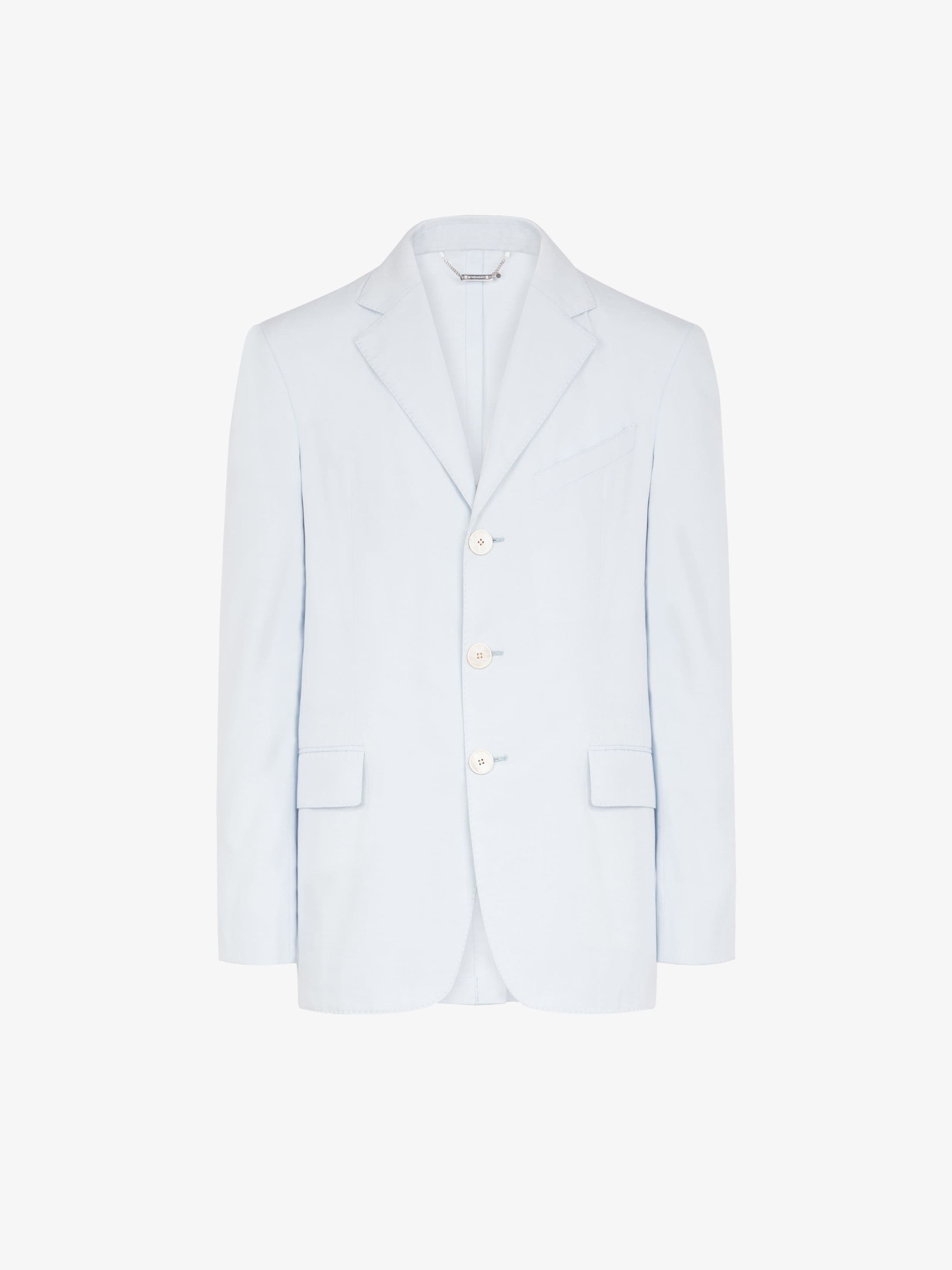 Jacket in faille de coton