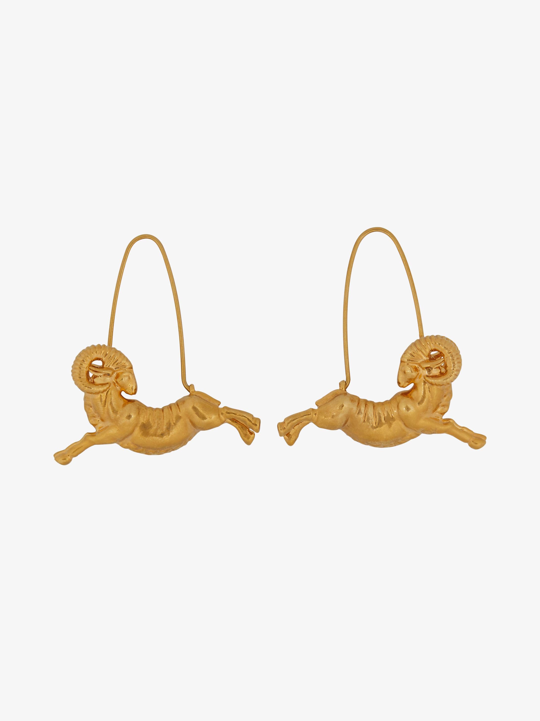 Boucles d'oreilles Zodiaque Bélier