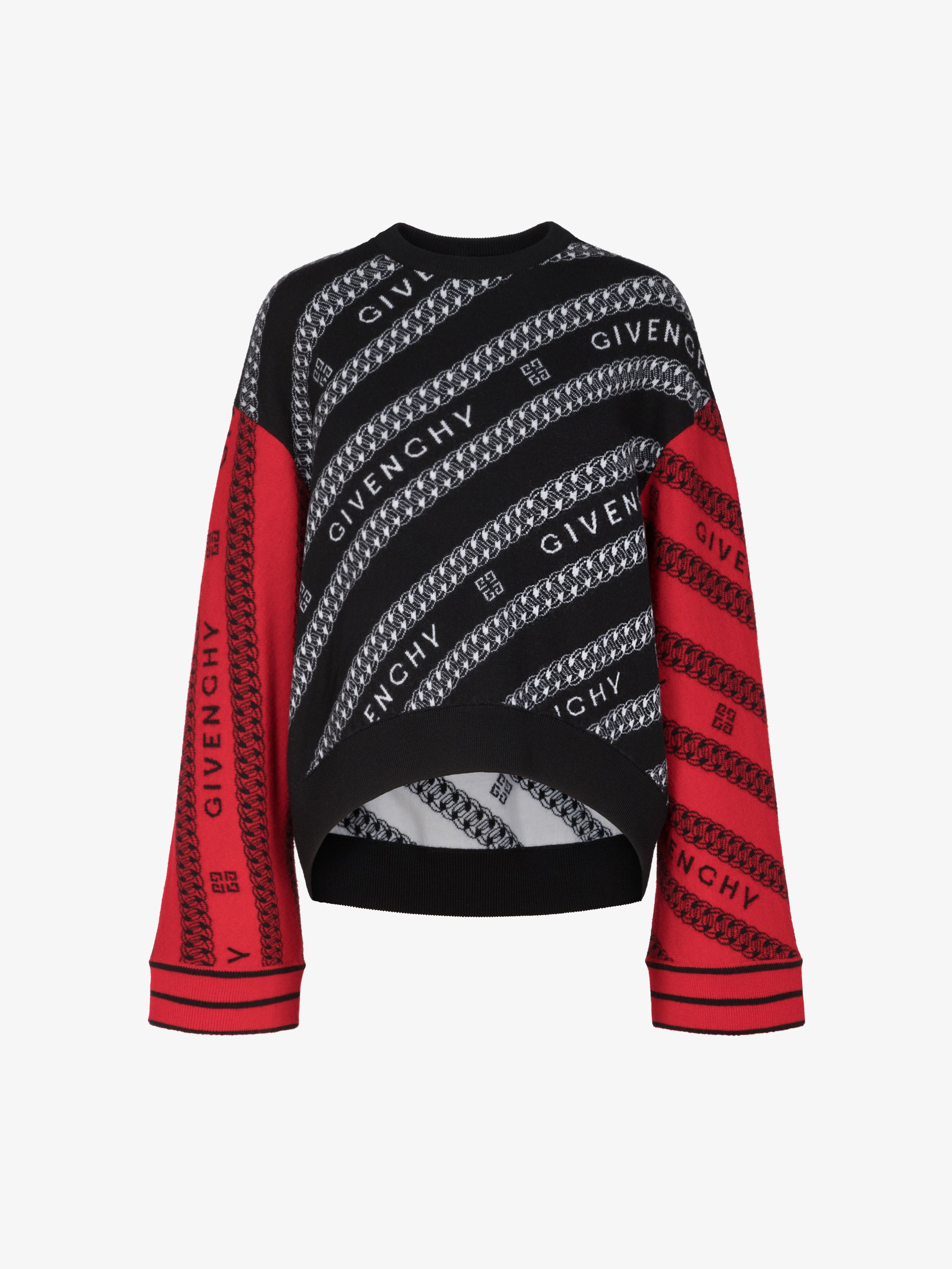 Pull court en jacquard GIVENCHY Chaîne