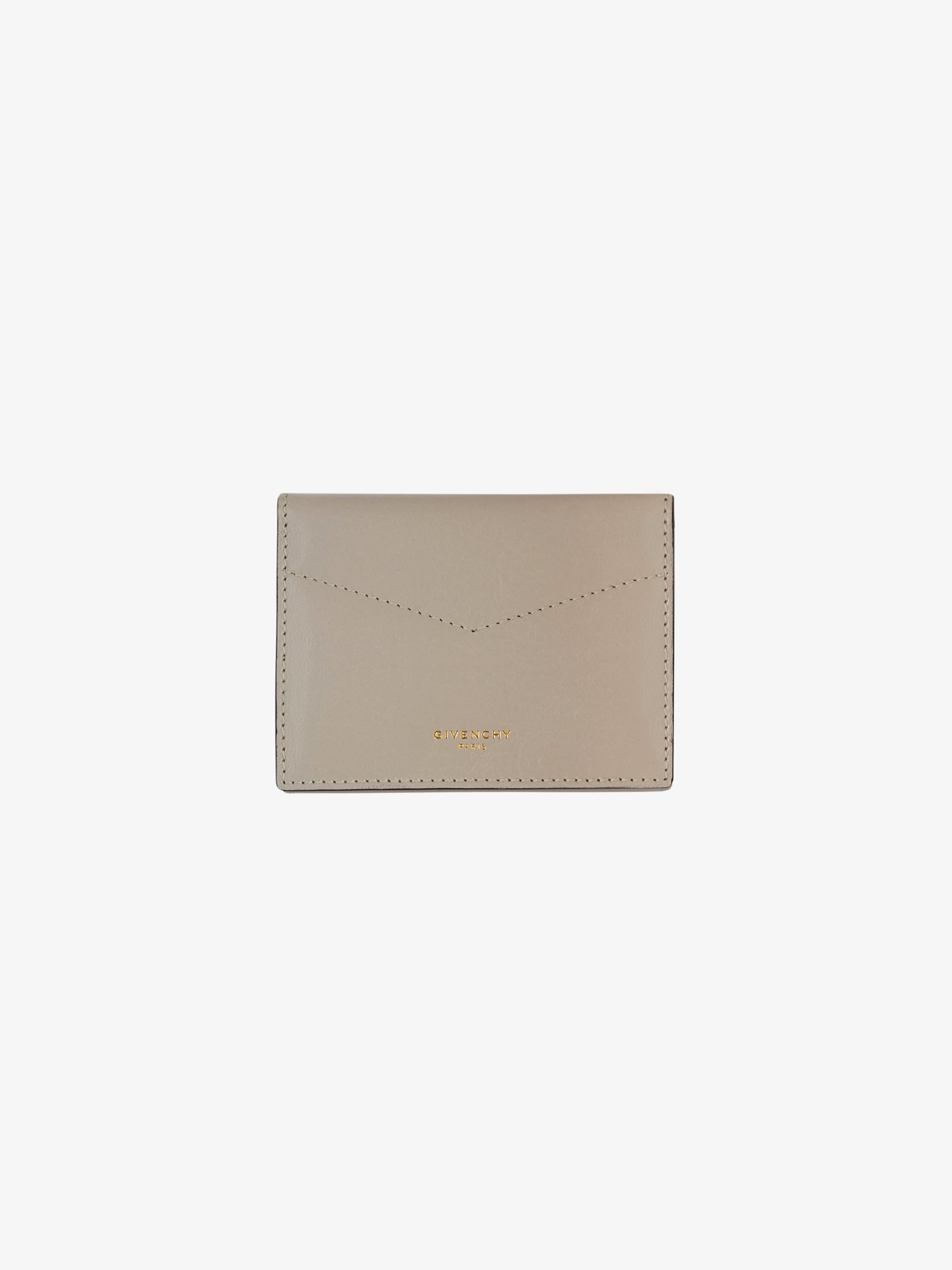 Mini wallet in leather