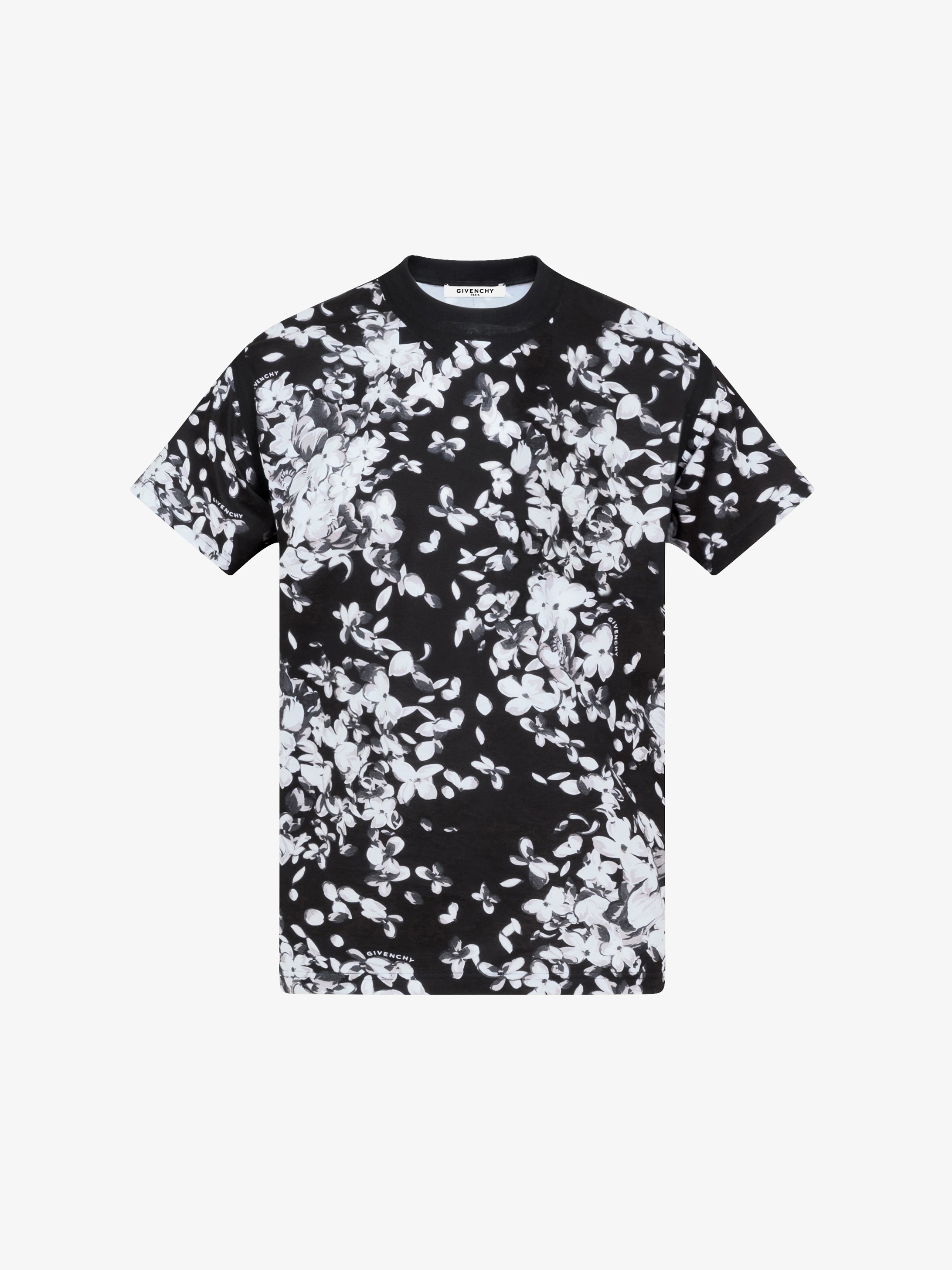 givenchy flower t shirt