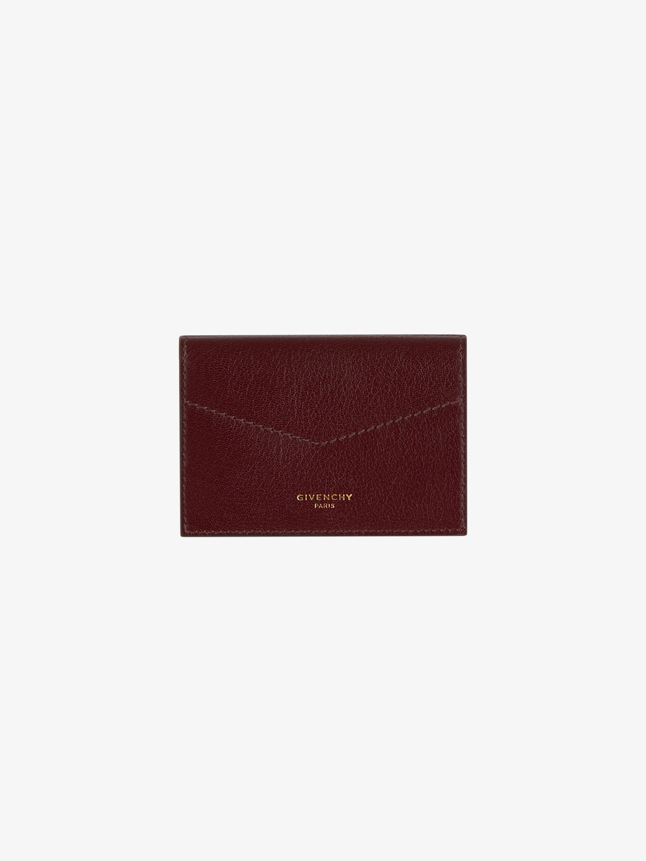 Porte-cartes de visite Edge en cuir