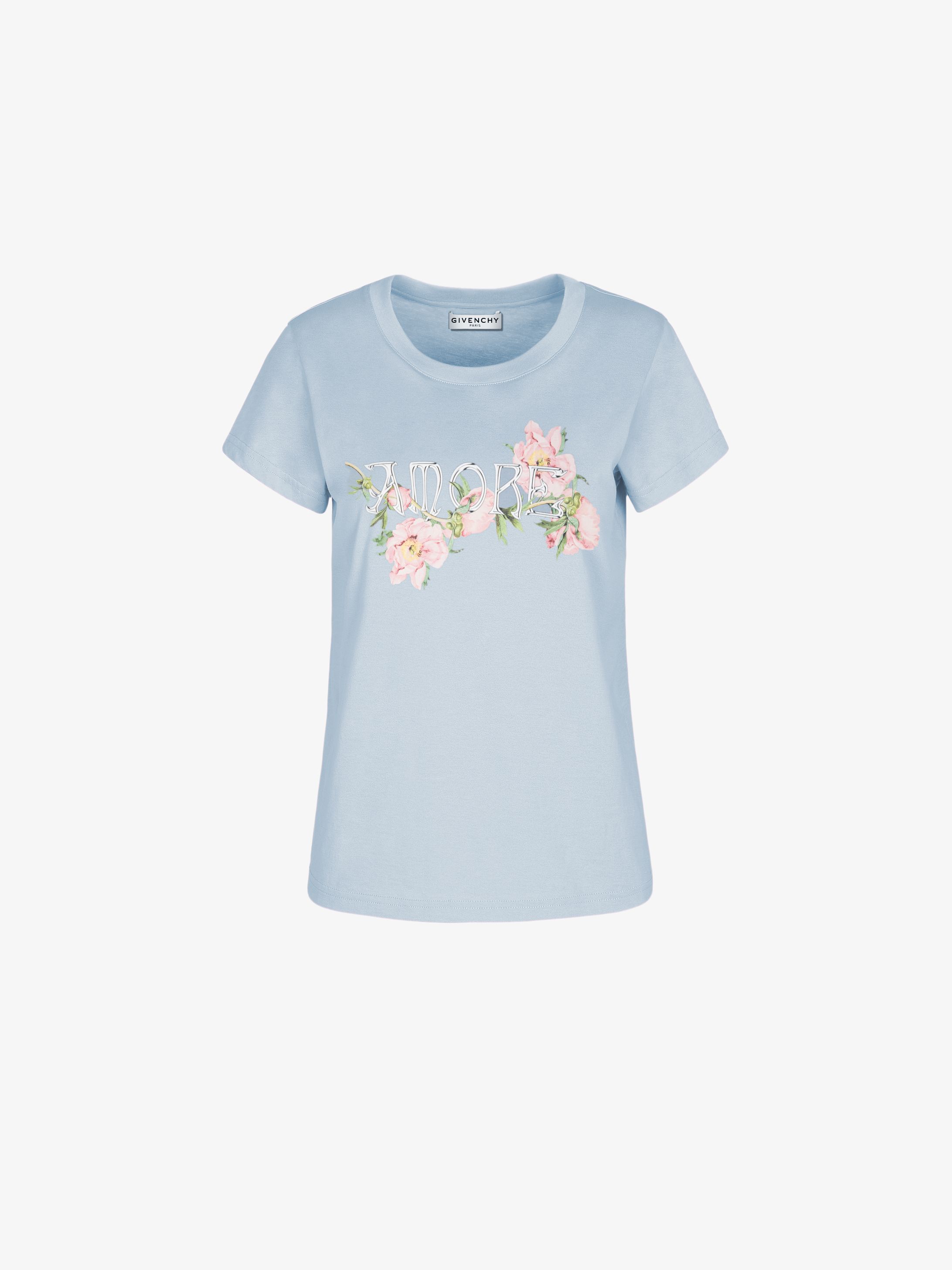GIVENCHY Amore slim fit printed T-shirt