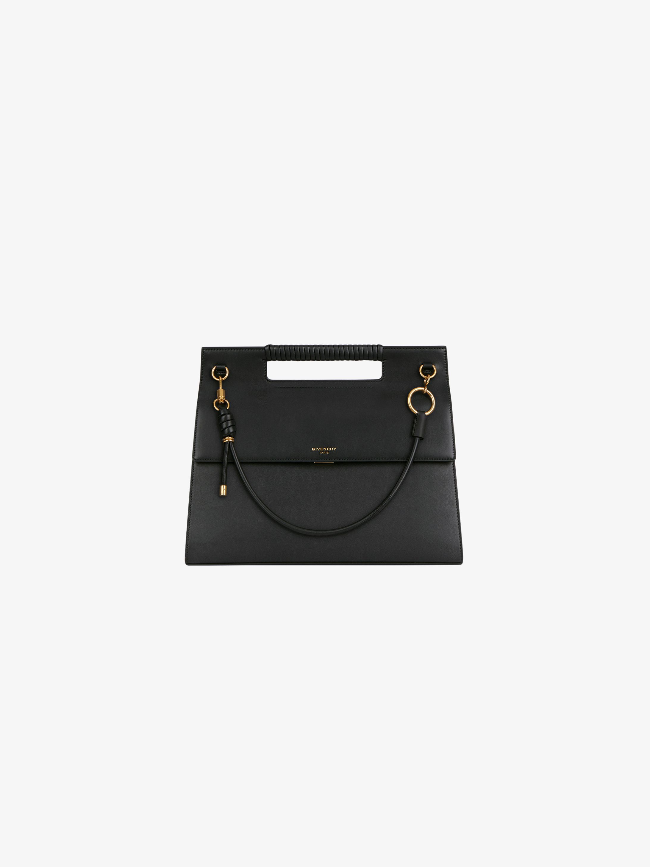 Large Whip bag in smooth leather